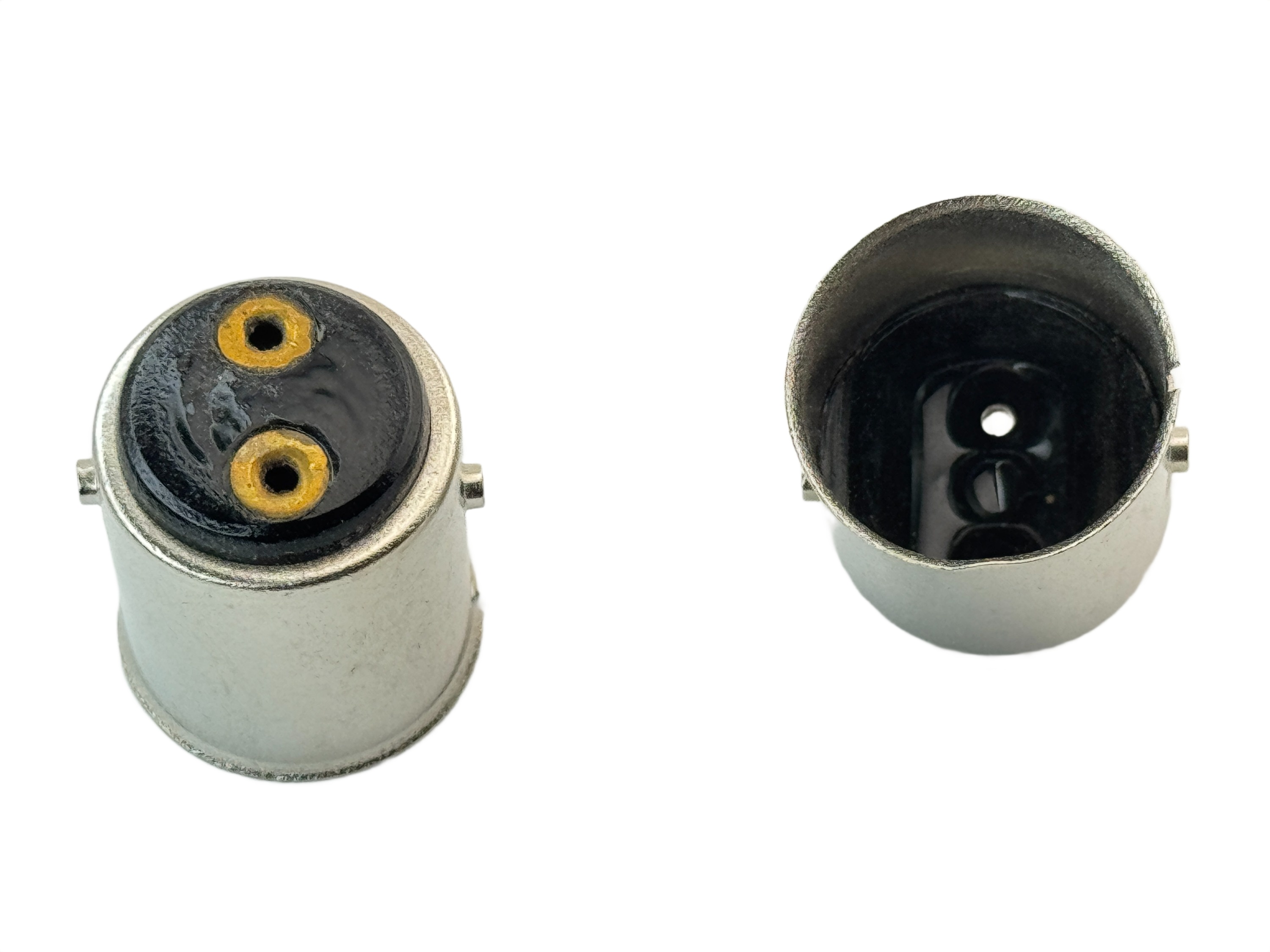 Rebaydo 2pcs BAY15D Socket Solder Terminals