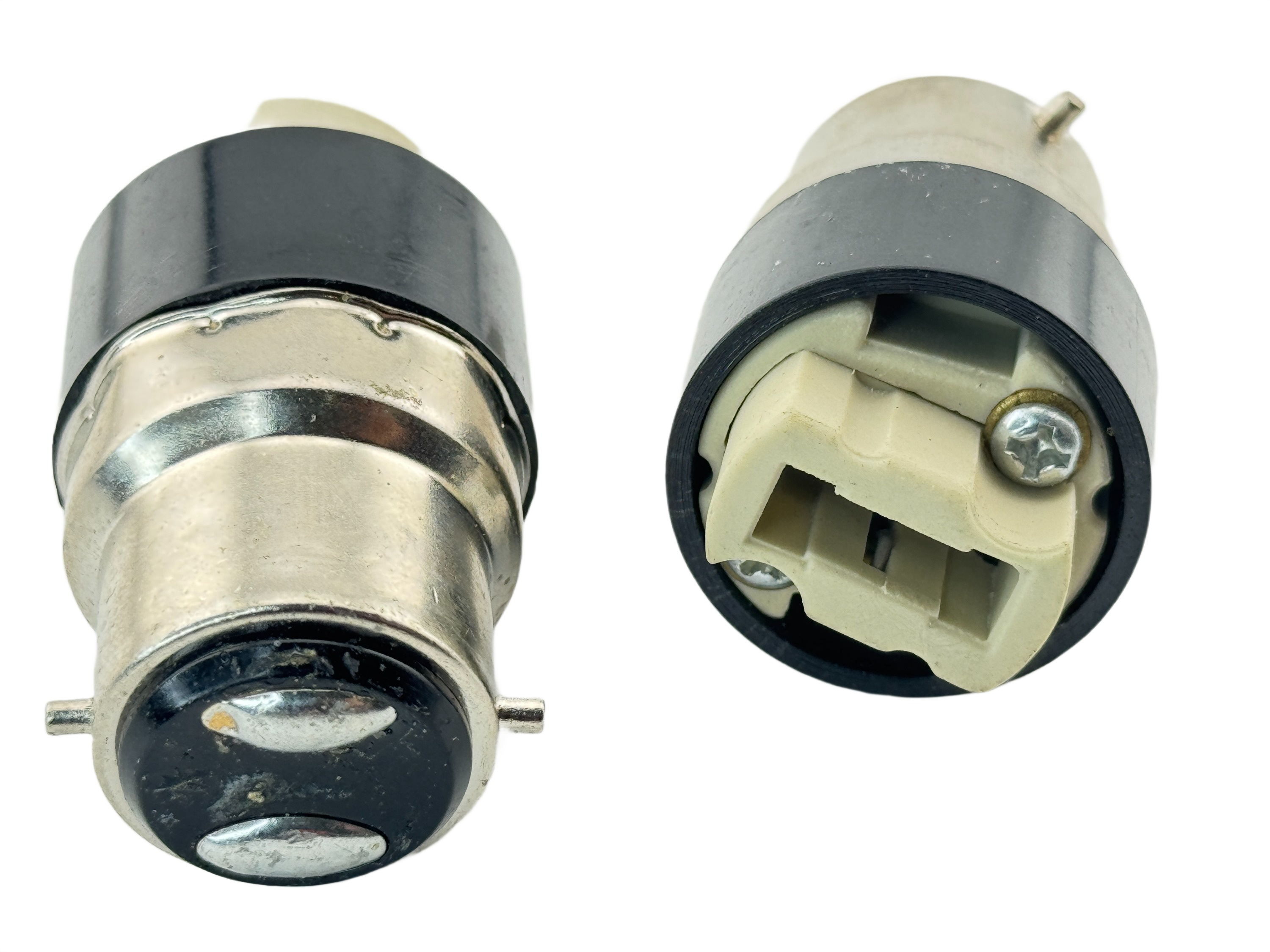 Rebaydo 2pcs B22 Male to G9 Female Socket Converter