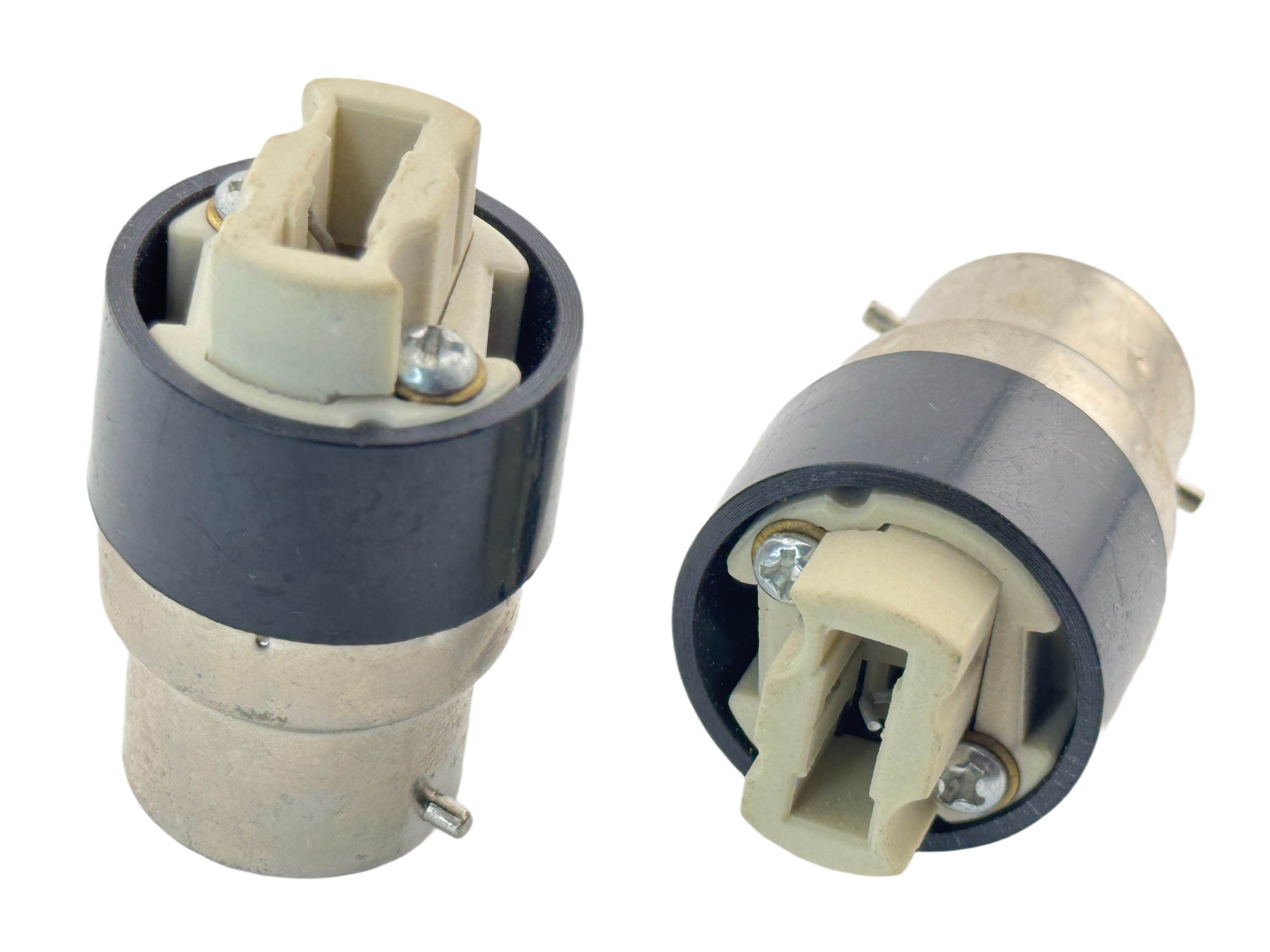 Rebaydo 2pcs B22 Male to G9 Female Socket Converter