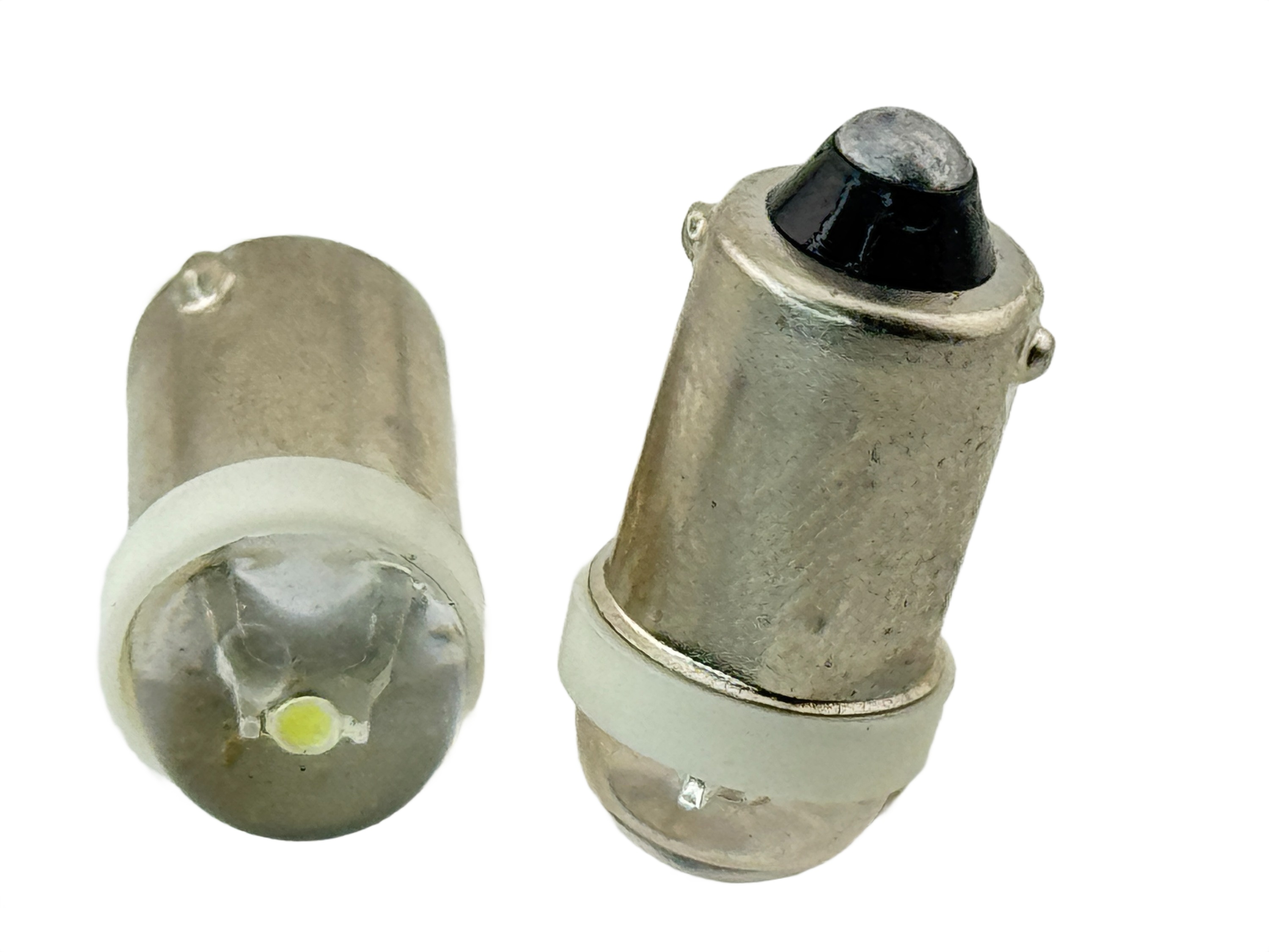 Rebaydo 2pcs Miniature Bulb BA9S Base Short Round 24 Volts DC