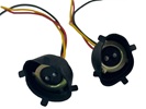 Rebaydo 2pcs T19 Socket Rubber Boot and Wires