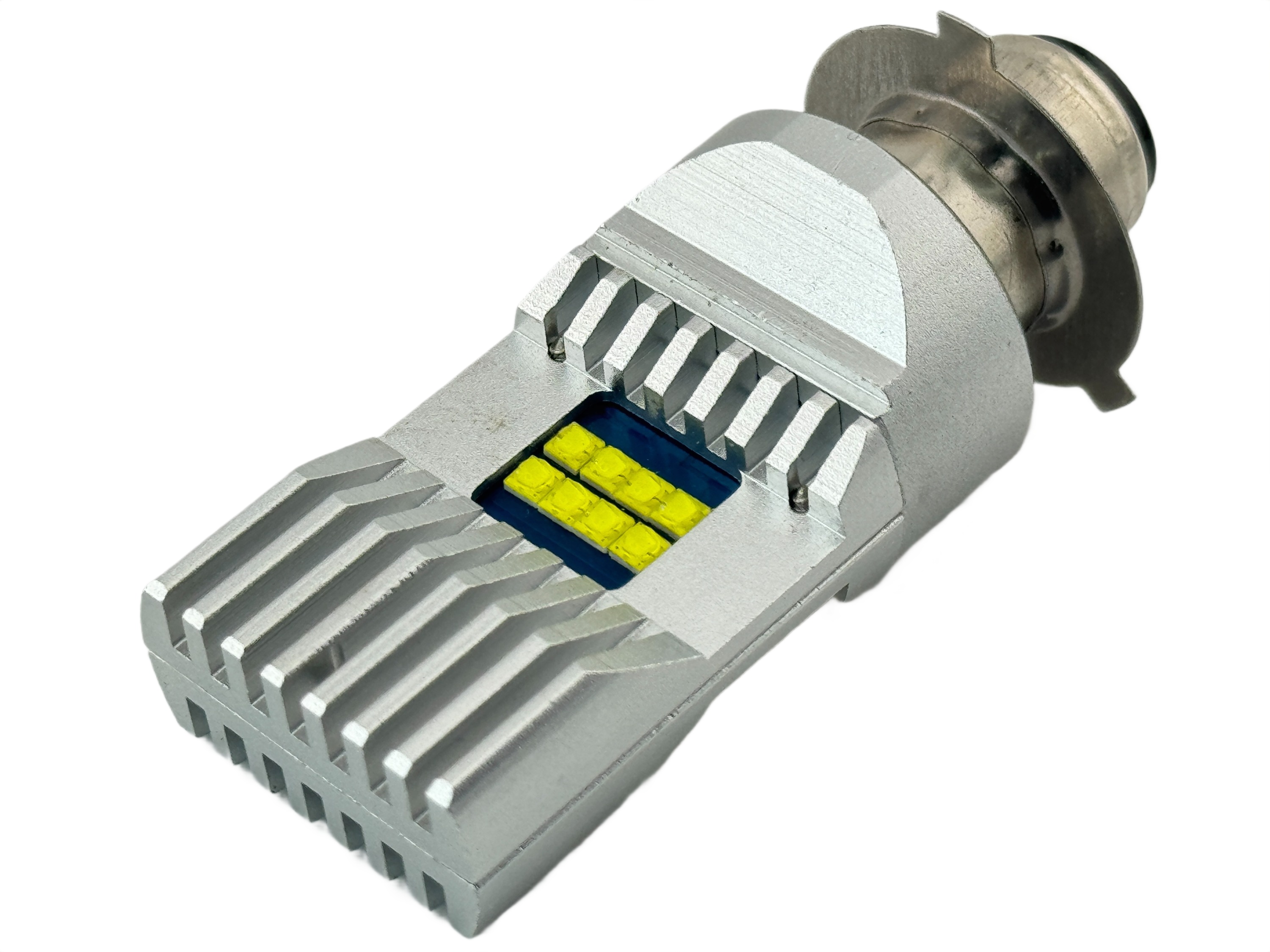 Rebaydo P15D-25-3 LED Headlight 5 to 30 Volts Non Polarity