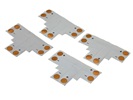 Connector 10mm 2 Conductor 3 Way Solder Less PCB	