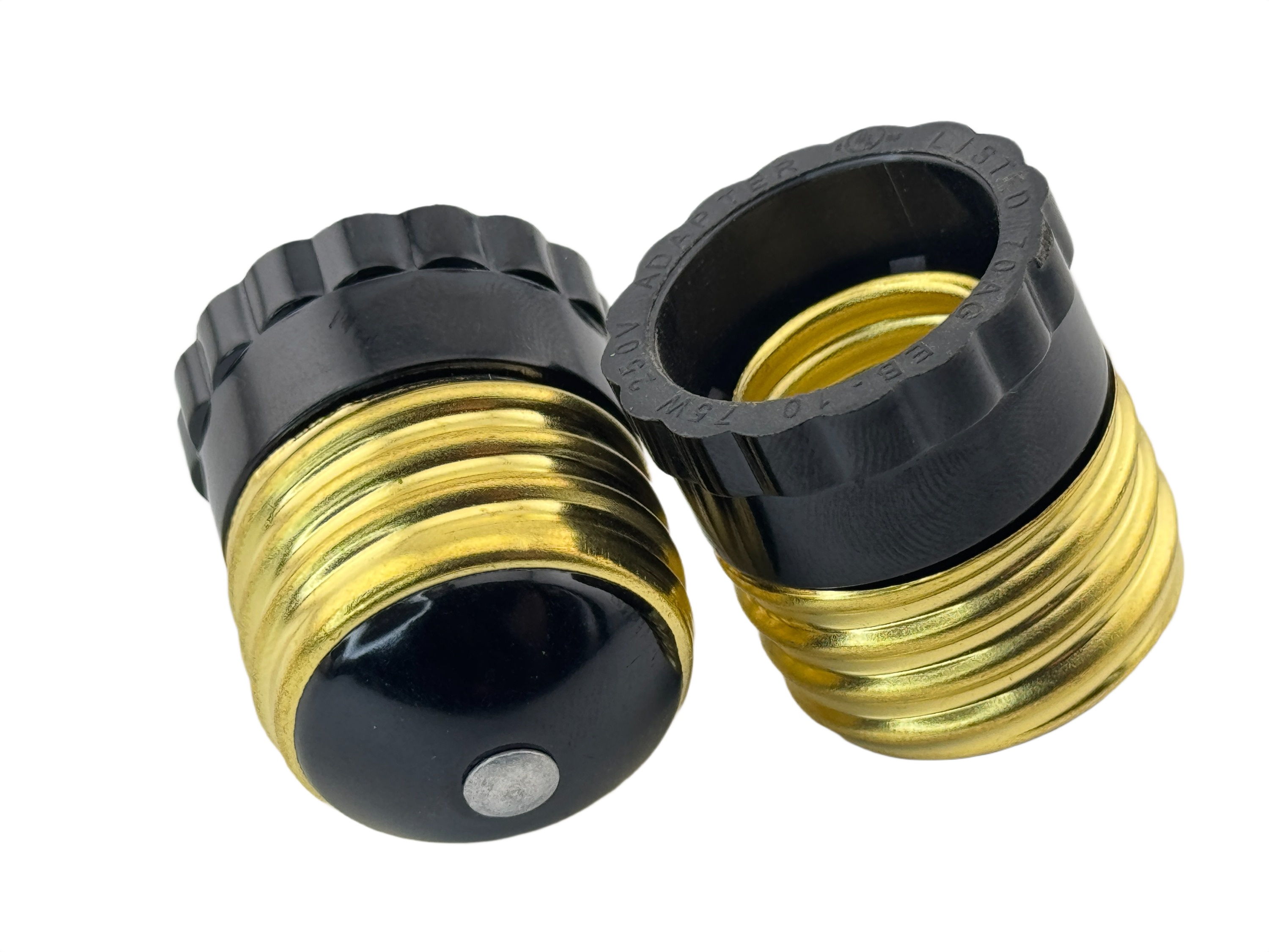 Rebaydo 2pcs E26-E27 Male to E17 Female Socket Converter