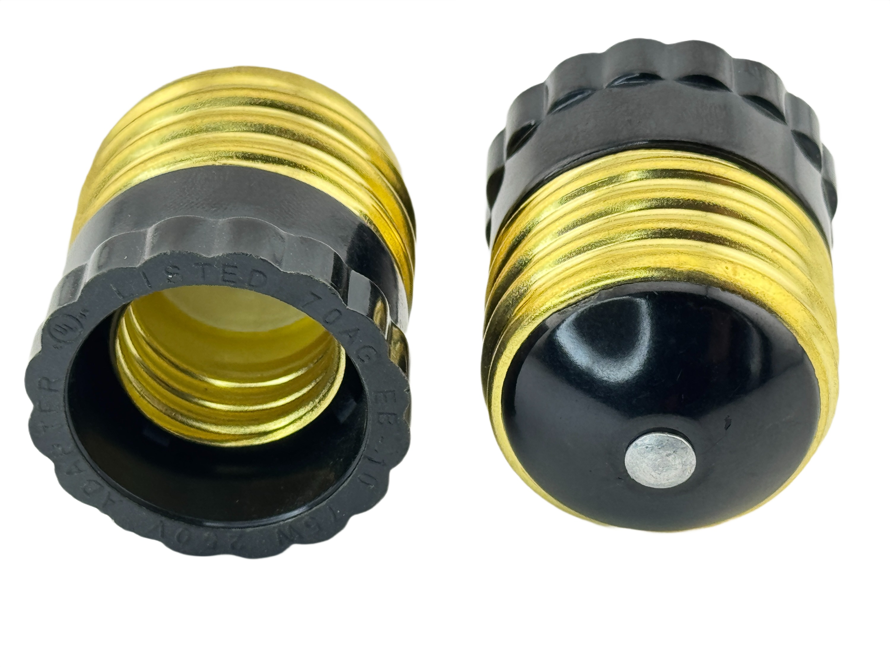 Rebaydo 2pcs E26-E27 Male to E17 Female Socket Converter