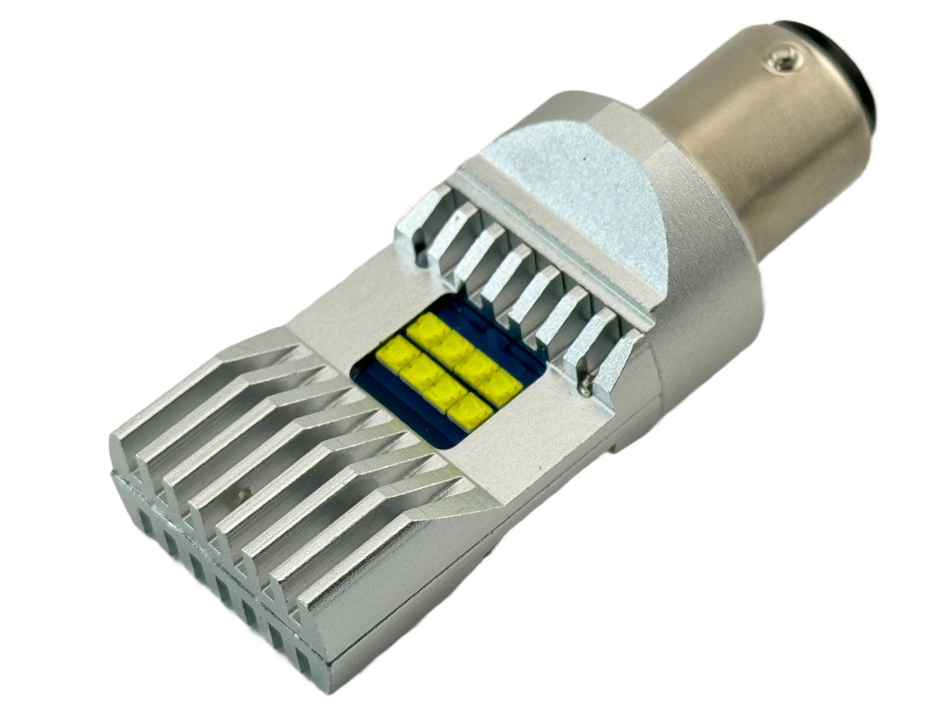 Image of a led headlight 6 volt positive ground ba15d 1158