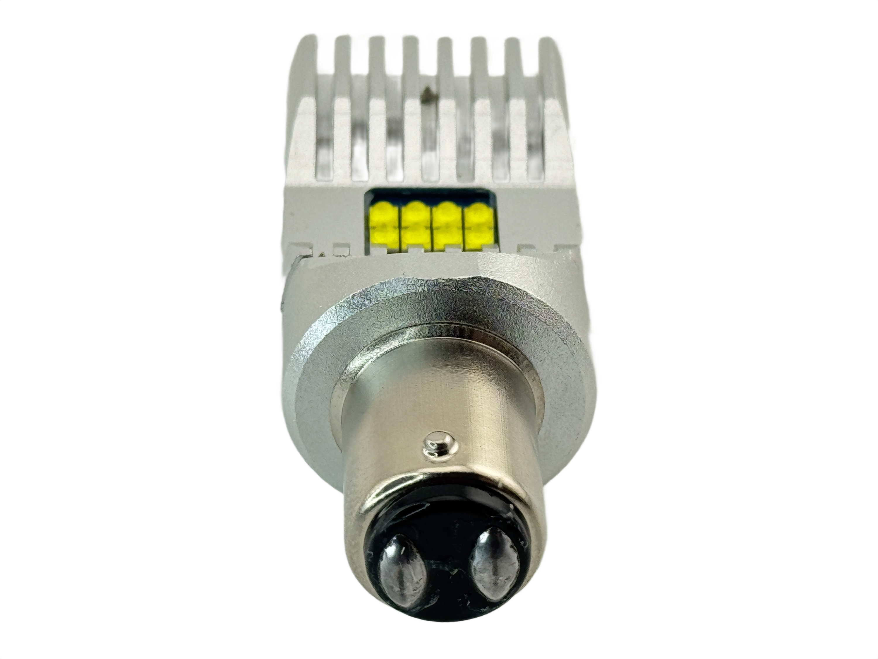 Image of a led headlight 6 volt positive ground ba15d 1158