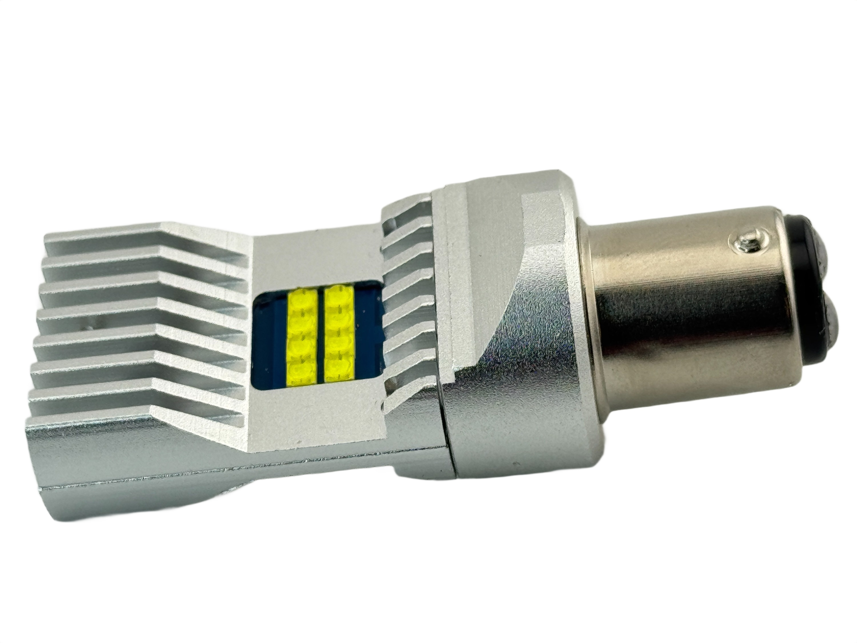 Image of a led headlight 6 volt positive ground ba15d 1158
