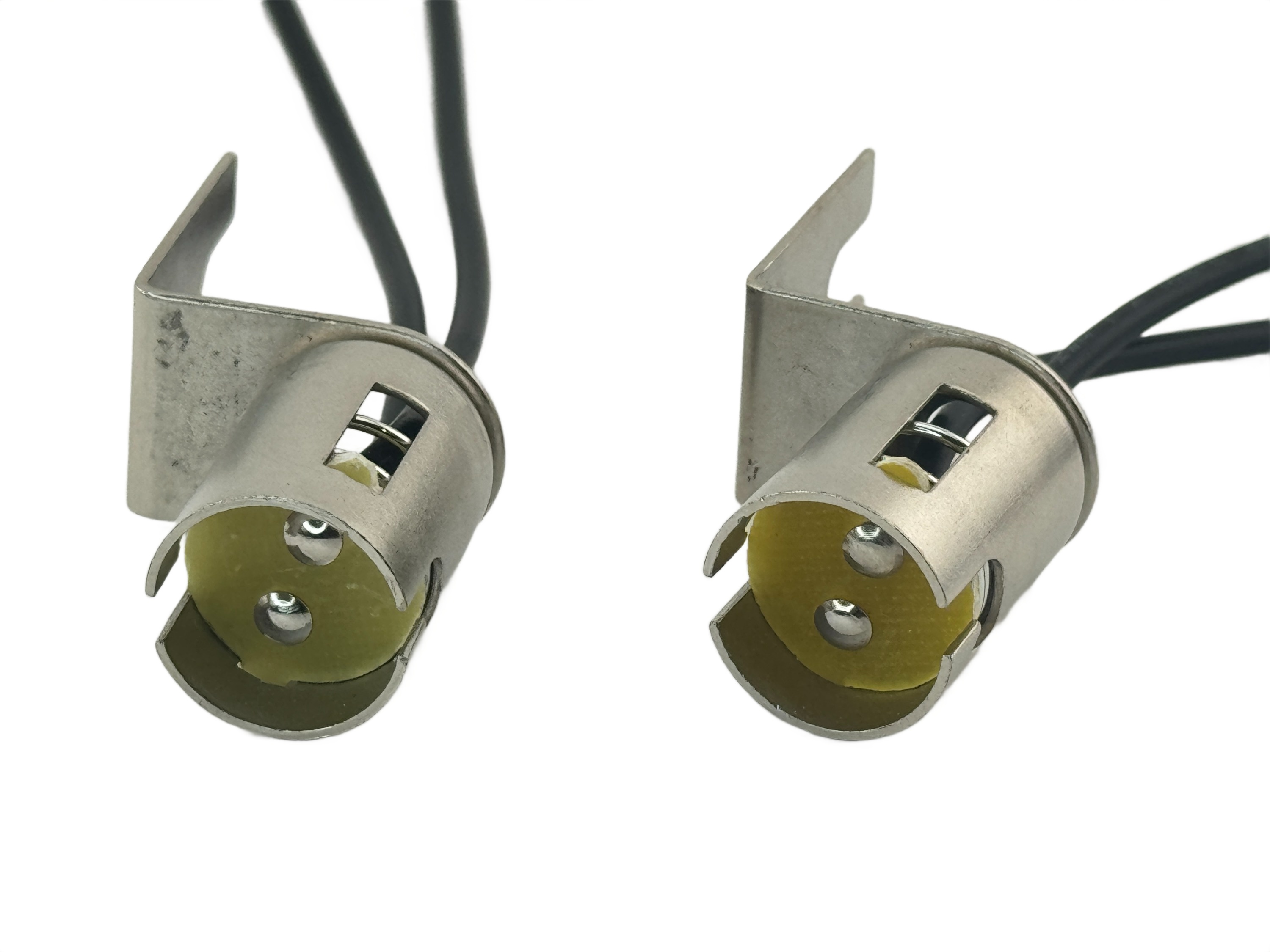 BA15D Female Socket With Stand and Wires product 35523