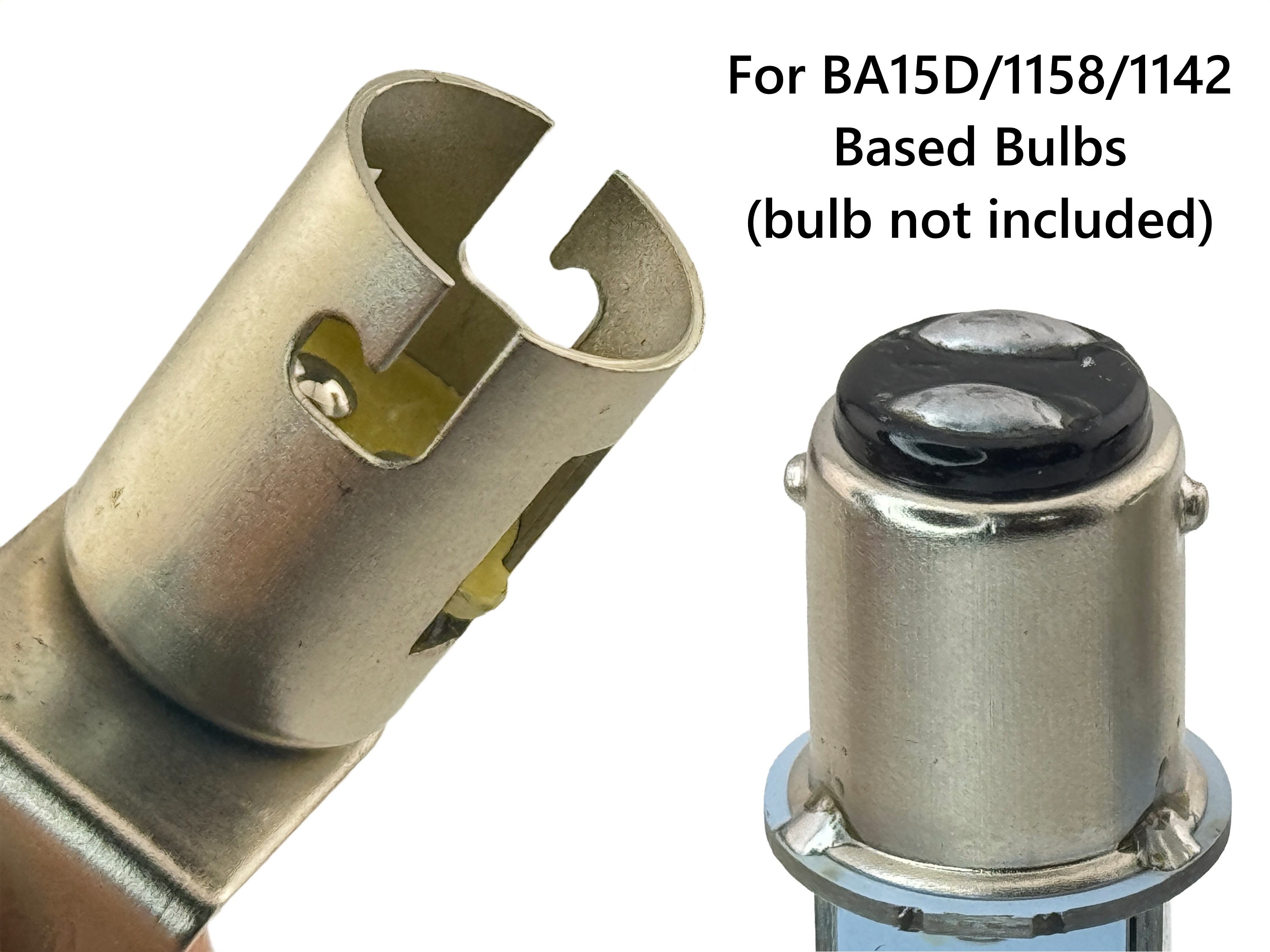 BA15D Female Socket With Stand and Wires product 35523