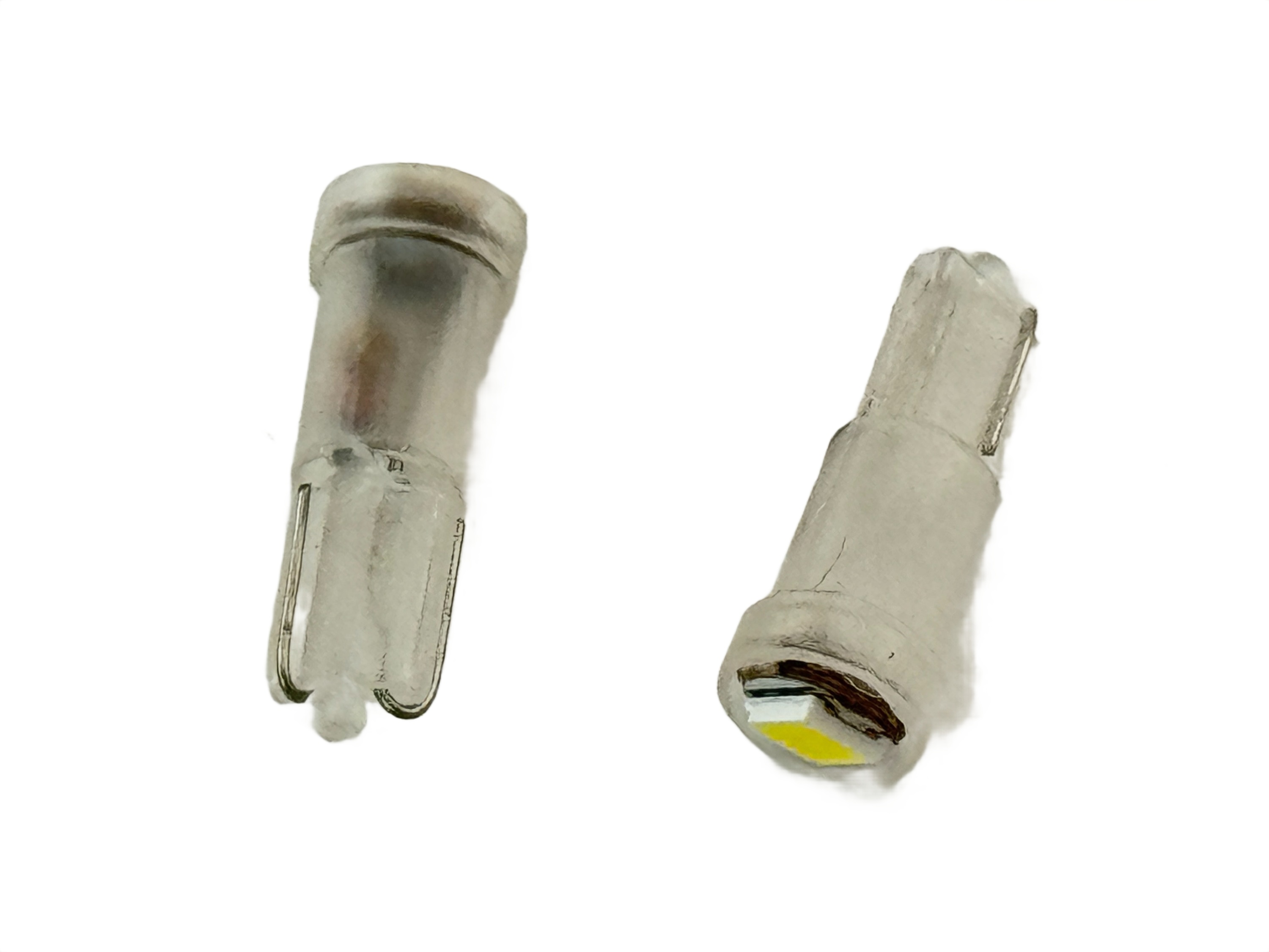 Rebaydo 2pcs 74 LED Bulb T5 Wedge 3528 6-12 Volt DC