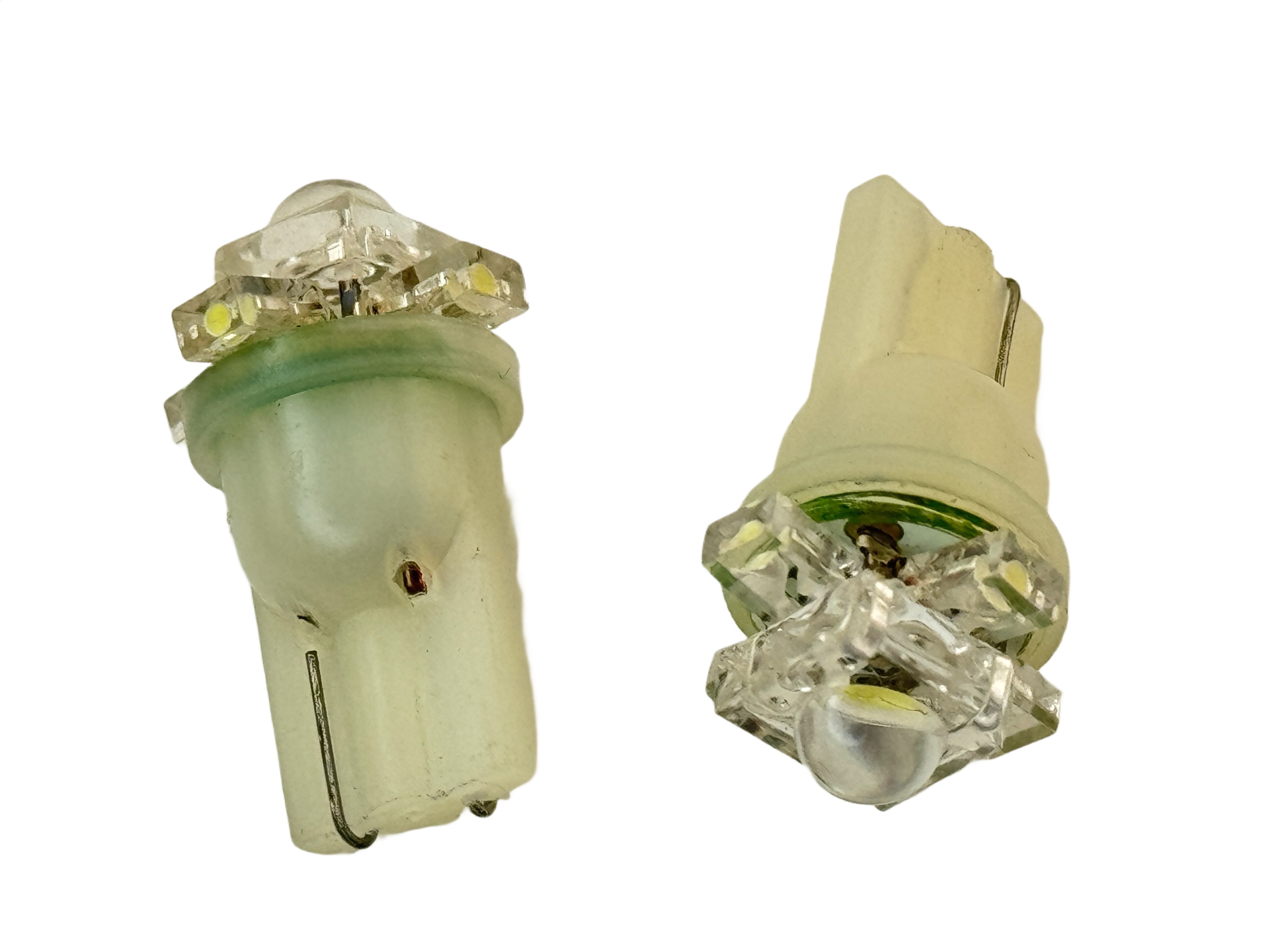 Rebaydo 2pcs 5 LED 194 T10 Wedge Light 12V DC