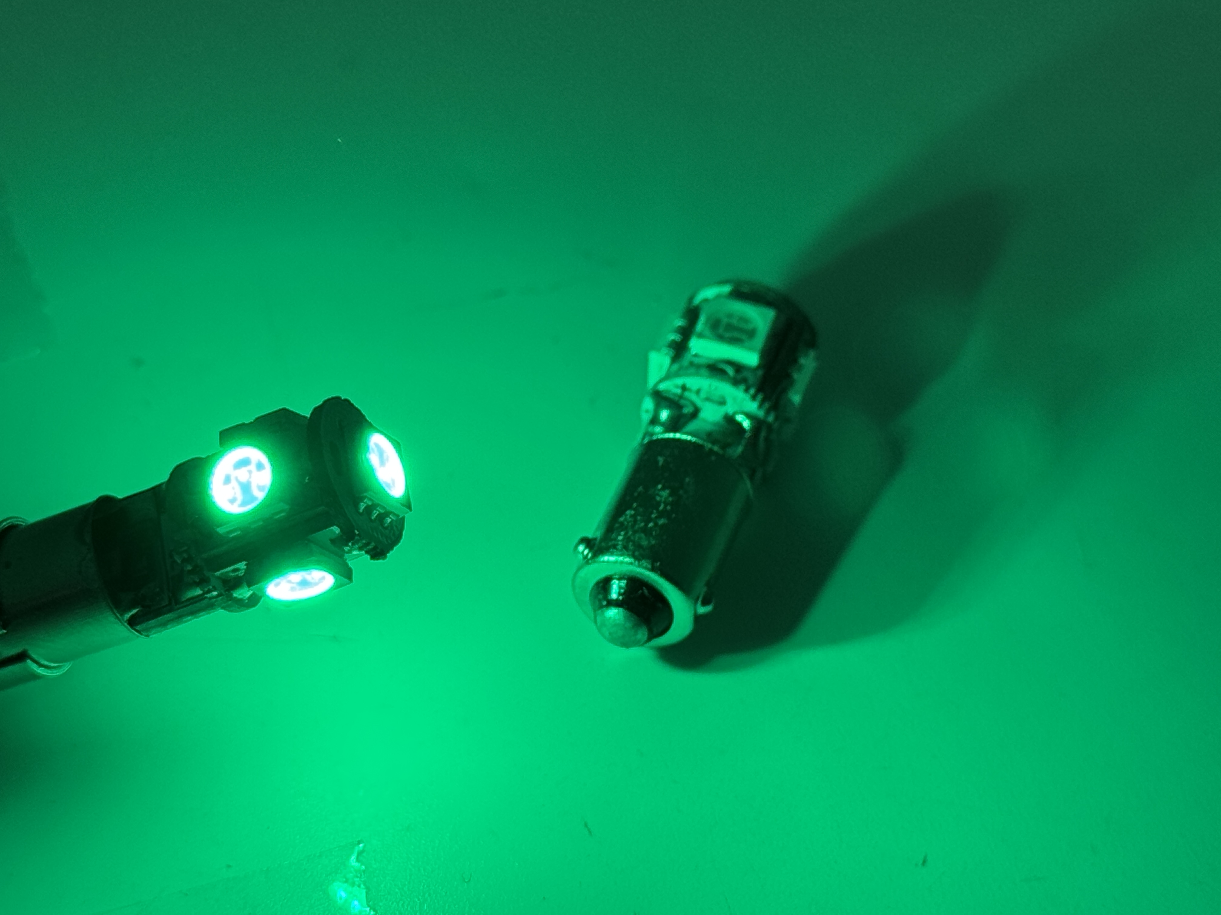 Miniature Bulb BAX9S Base 5 5050 1.5W LED 12V DC T3 1/4