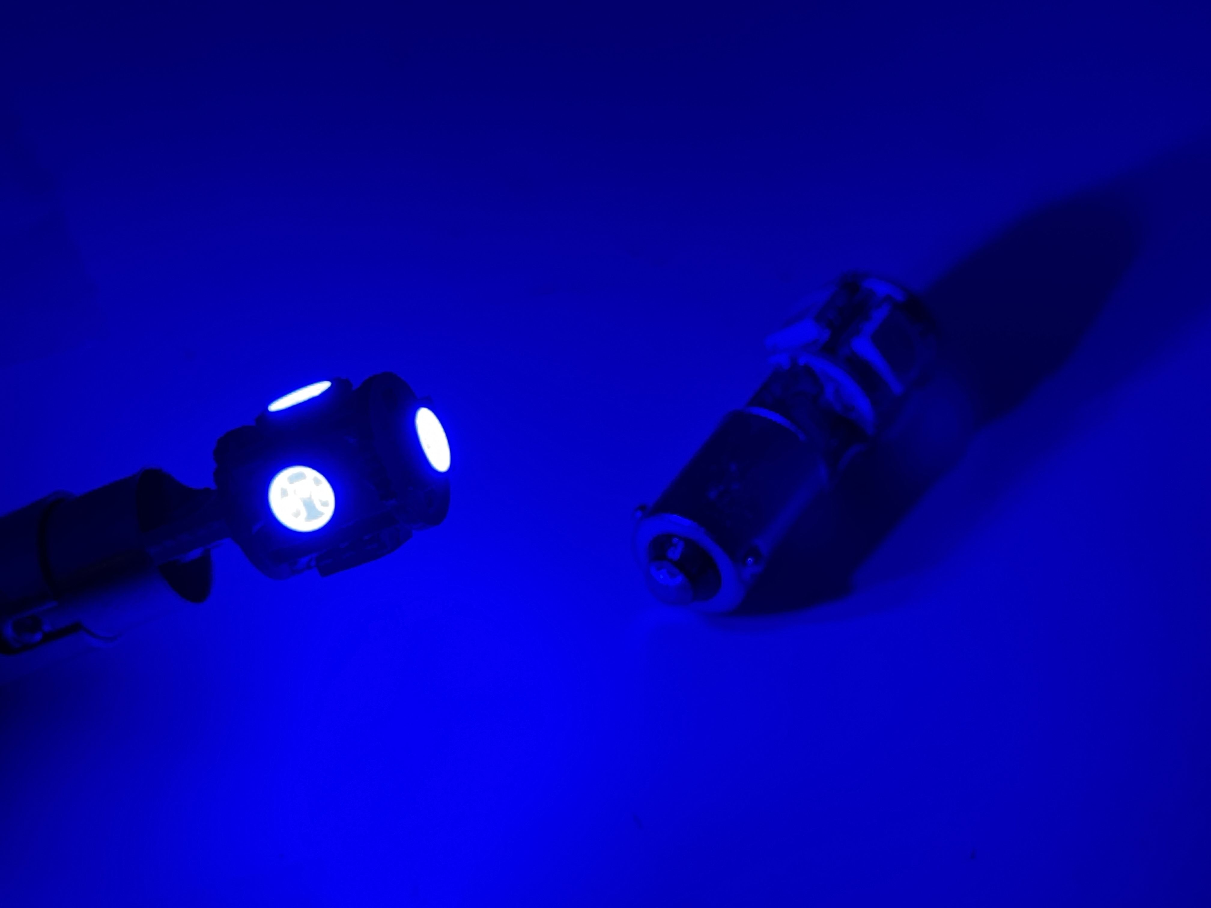 Miniature Bulb BAX9S Base 5 5050 1.5W LED 12V DC T3 1/4