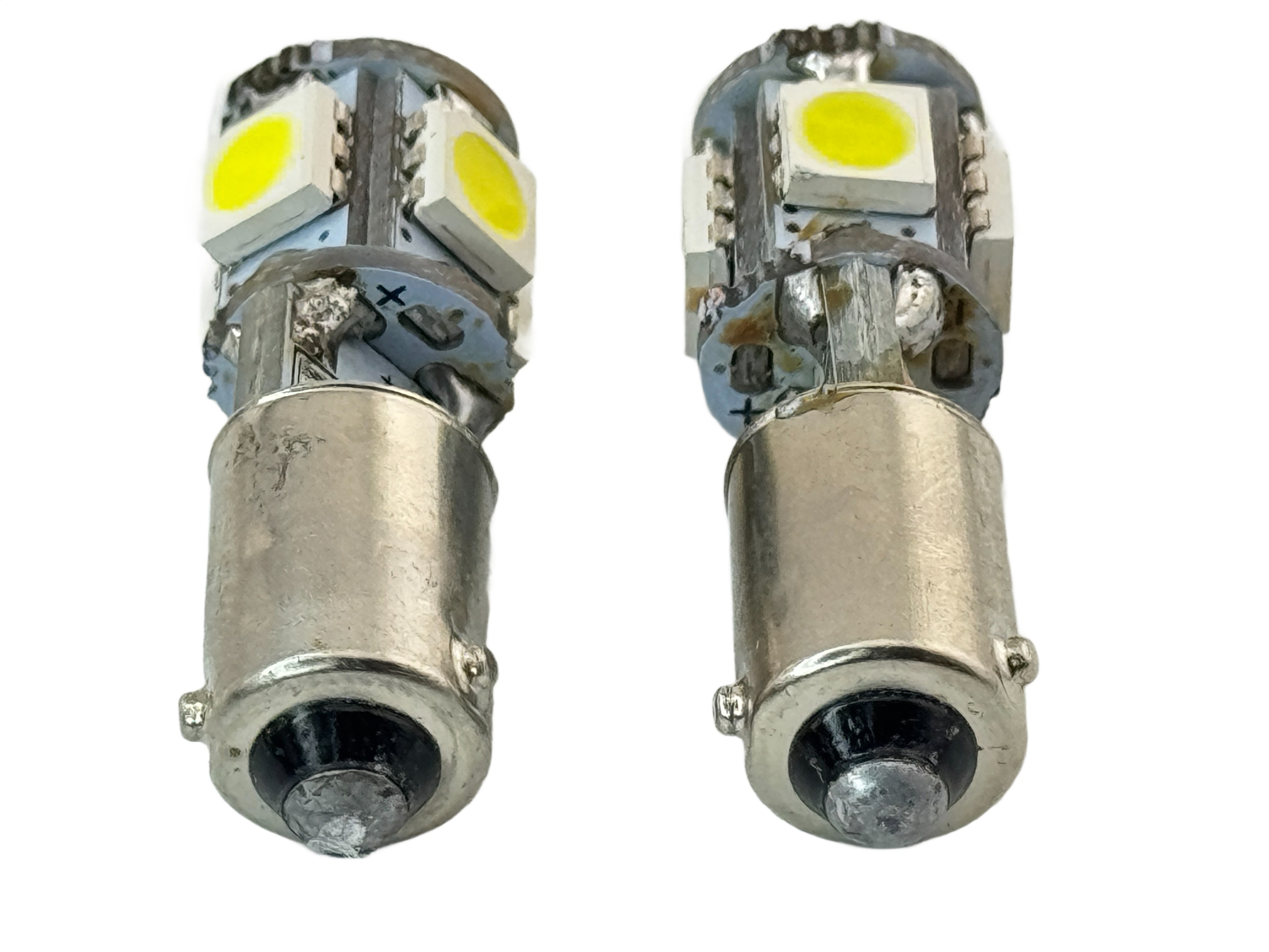 Miniature Bulb BAX9S Base 5 5050 1.5W LED 12V DC T3 1/4