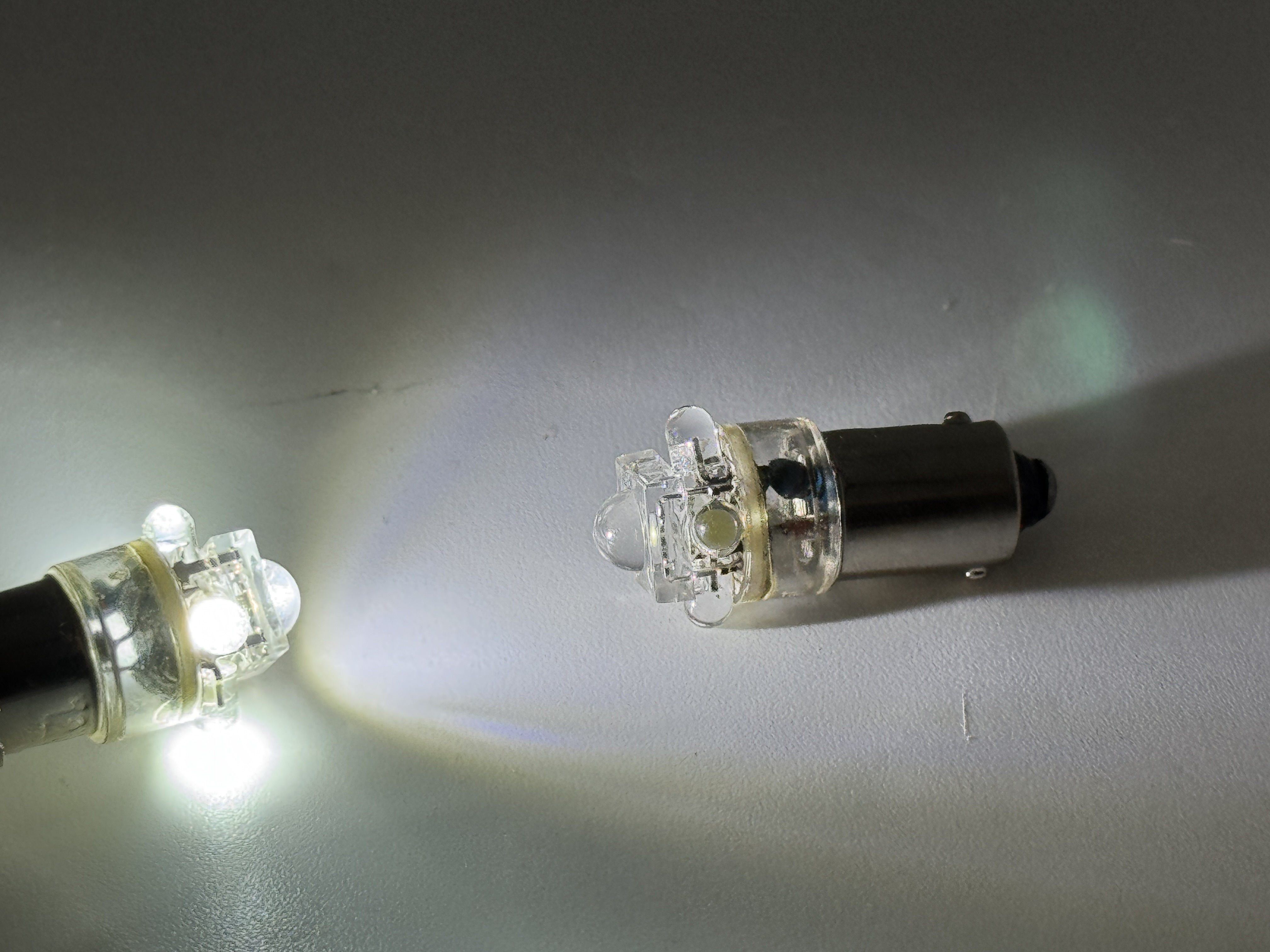 1891 Miniature 5 LED Bulb BA9S Base 12V DC product 67485