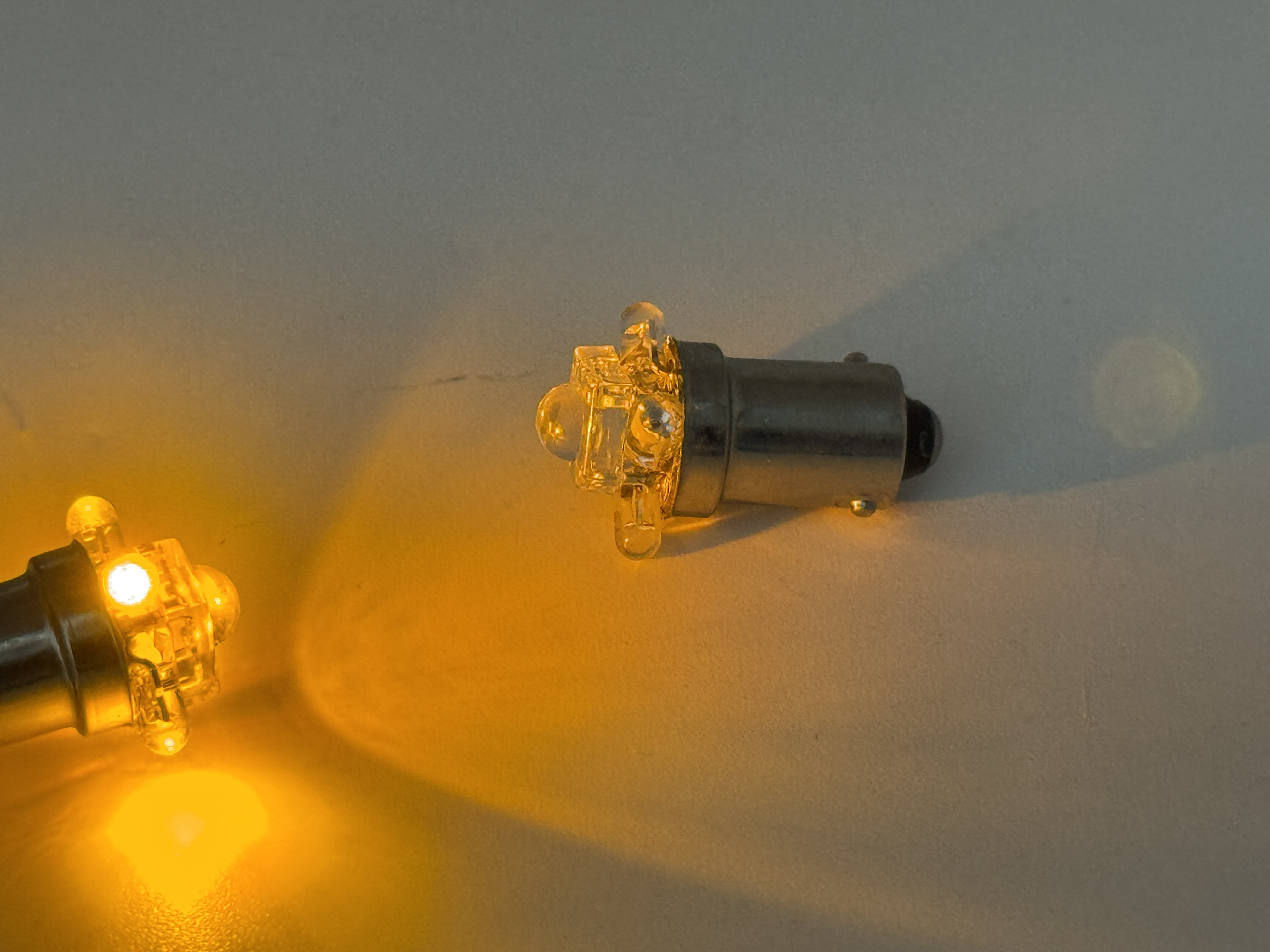 1891 Miniature 5 LED Bulb BA9S Base 12V DC product 67485