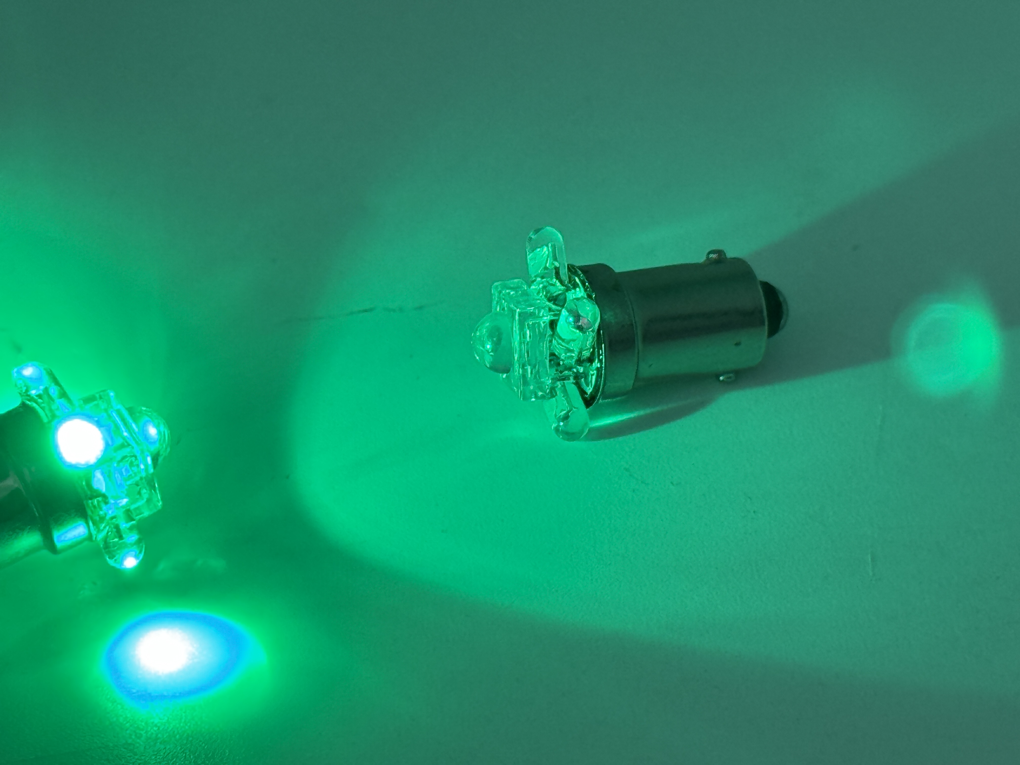 1891 Miniature 5 LED Bulb BA9S Base 12V DC product 67485