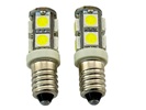 Rebaydo 2pcs E10 Base Super Bright 12VDC 1449 Replacement LED Bulb