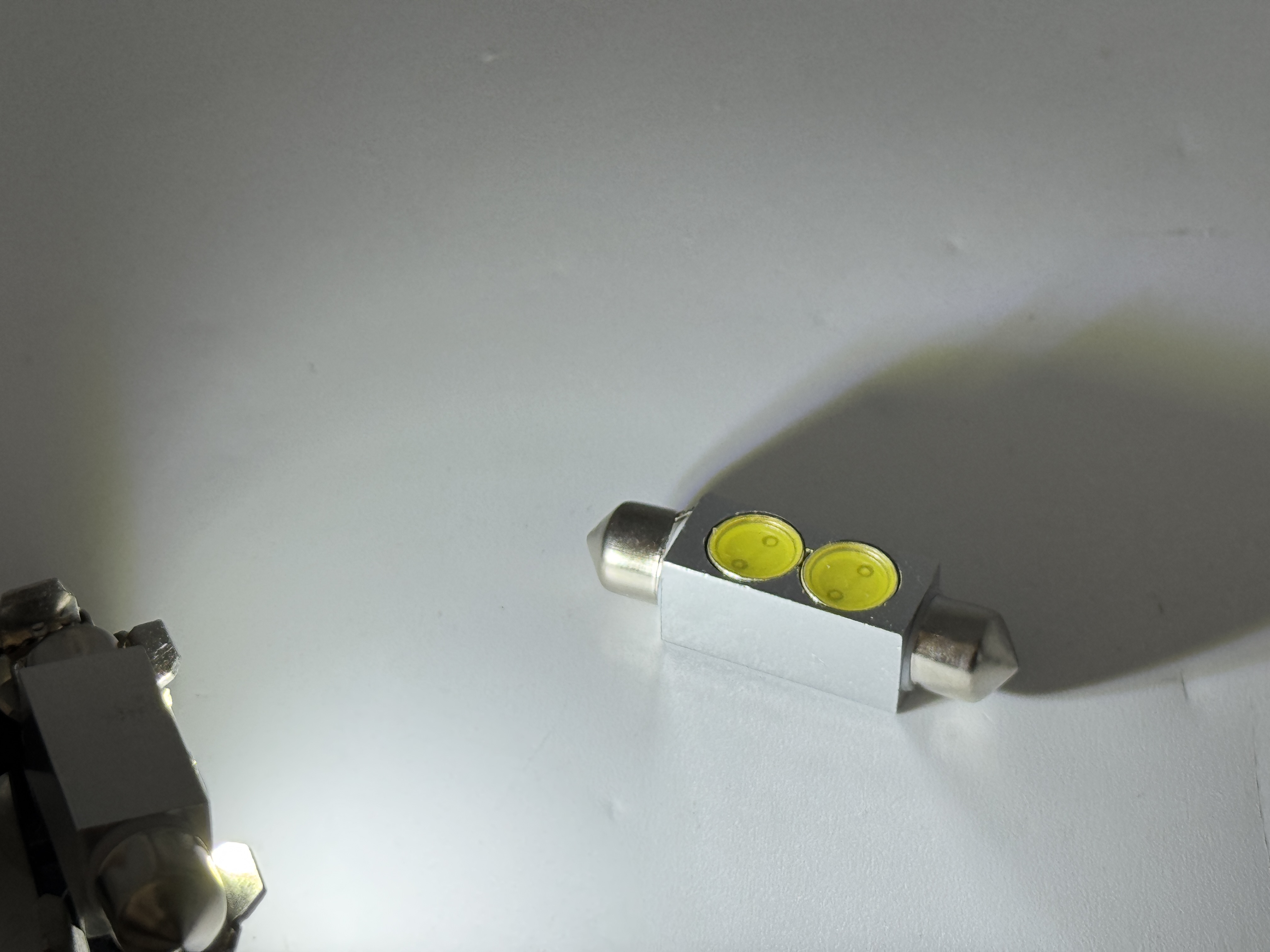 Rebaydo 2pcs 2 Watt LED Festoon Bulb 1-3/4" or 42mm