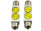 Rebaydo 2pcs 2 Watt LED Festoon Bulb 1-3/4