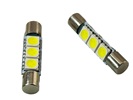 Rebaydo 2pcs 31mm T6 LED Festoon Bulb 12VDC