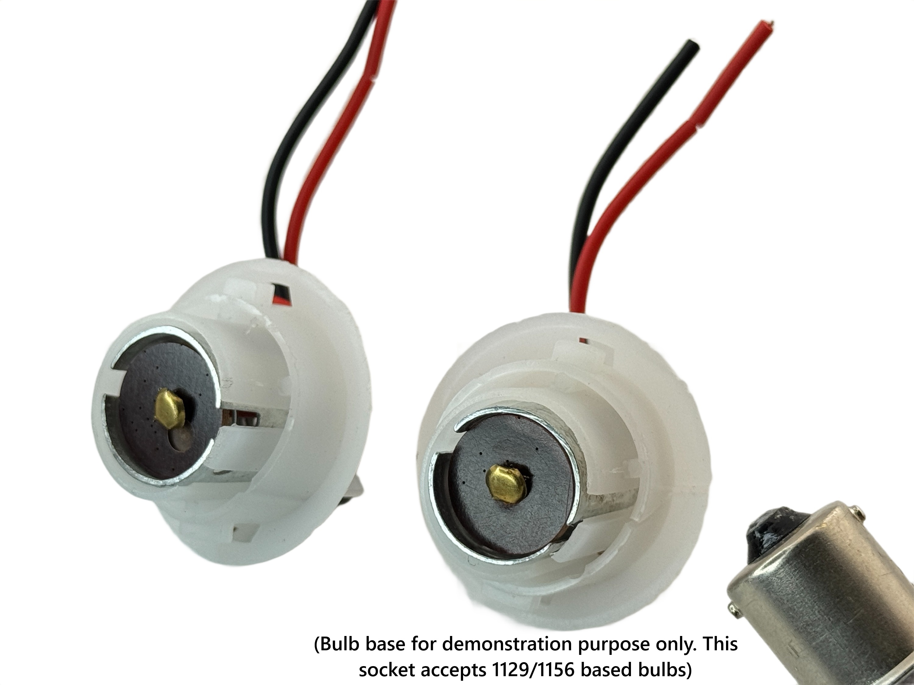 BA15S Socket with Wires product 12347
