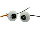 Rebaydo 2pcs BA15D Socket Plastic with Wires for 1142/1158 Bulbs