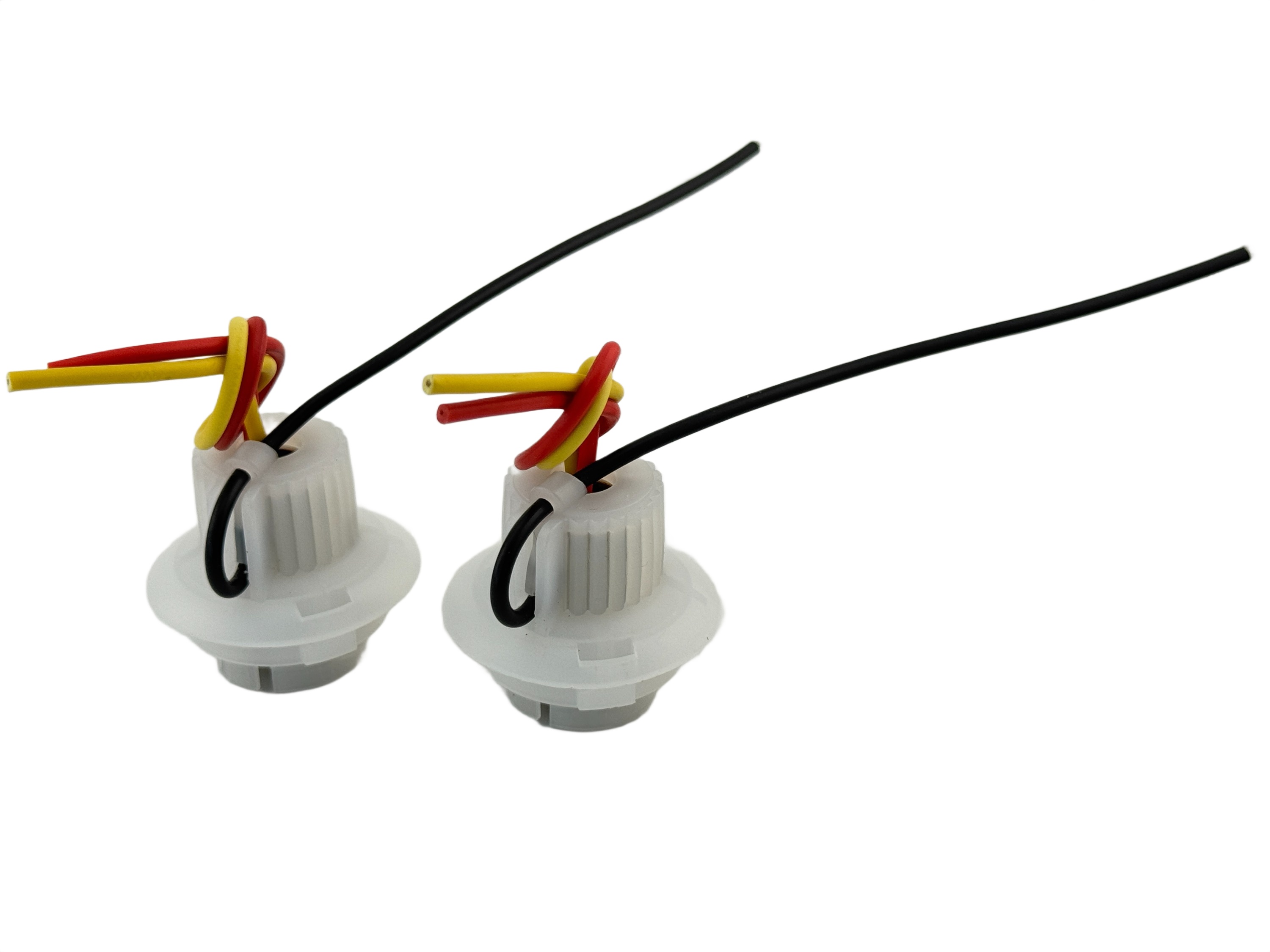BA15D socket with 6 " wires product 12377