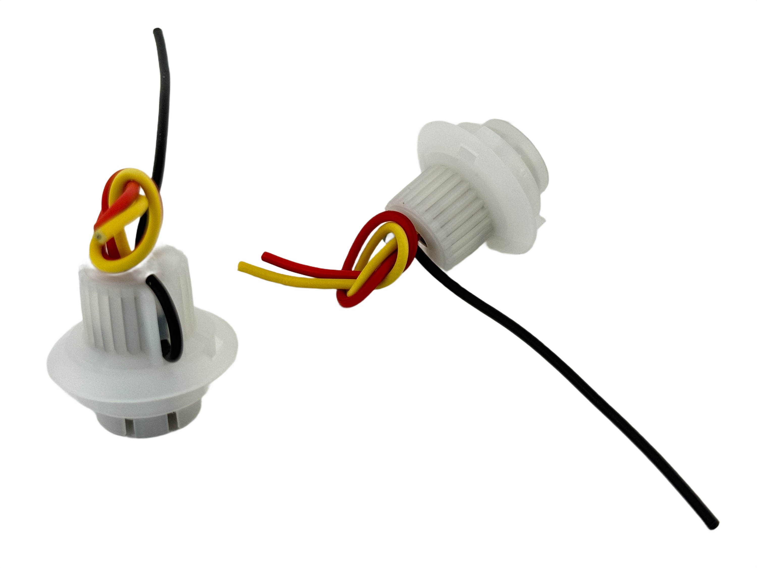 BA15D socket with 6 " wires product 12377