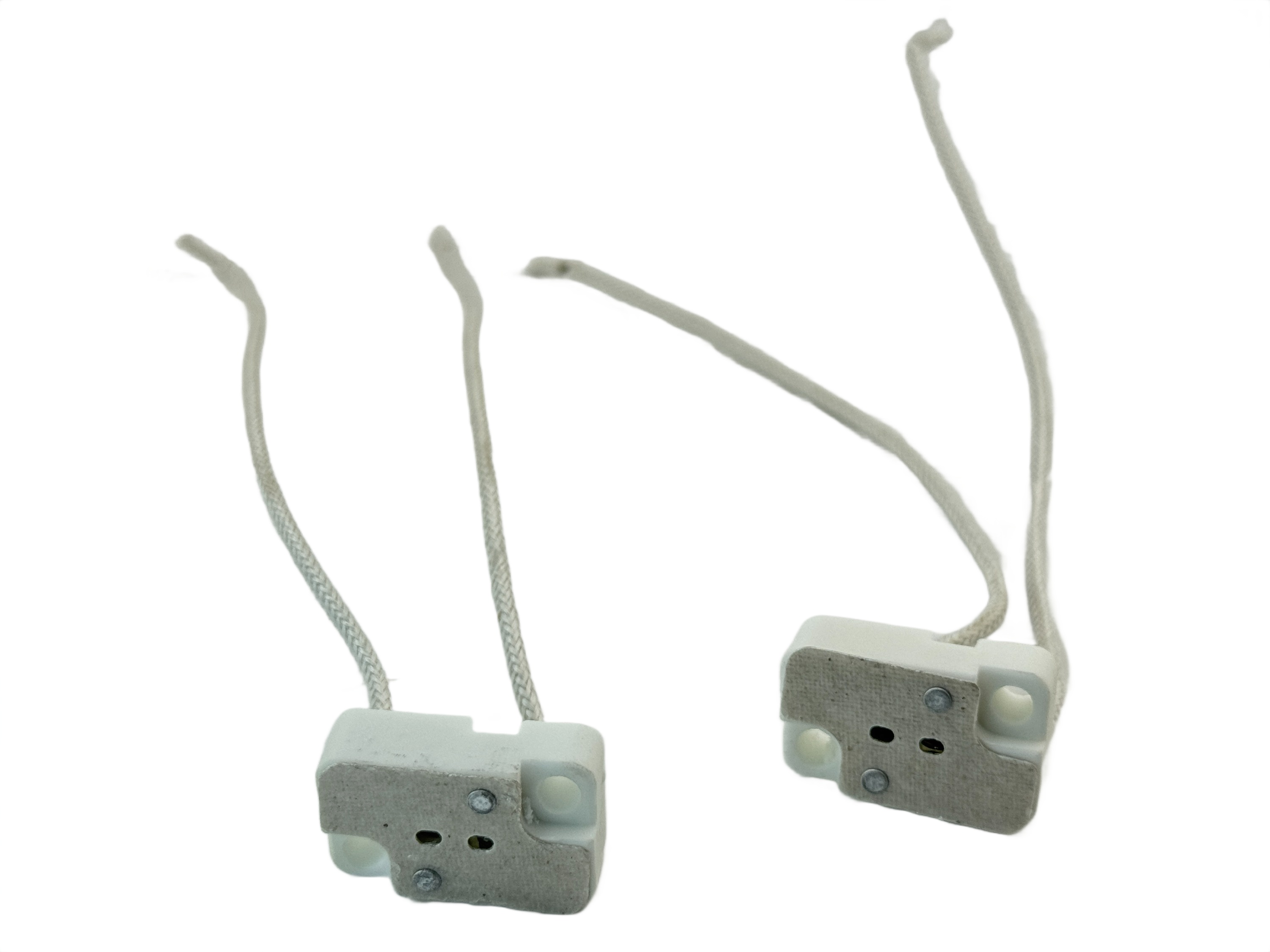 Surface mount bi-pin socket with wires product 84375