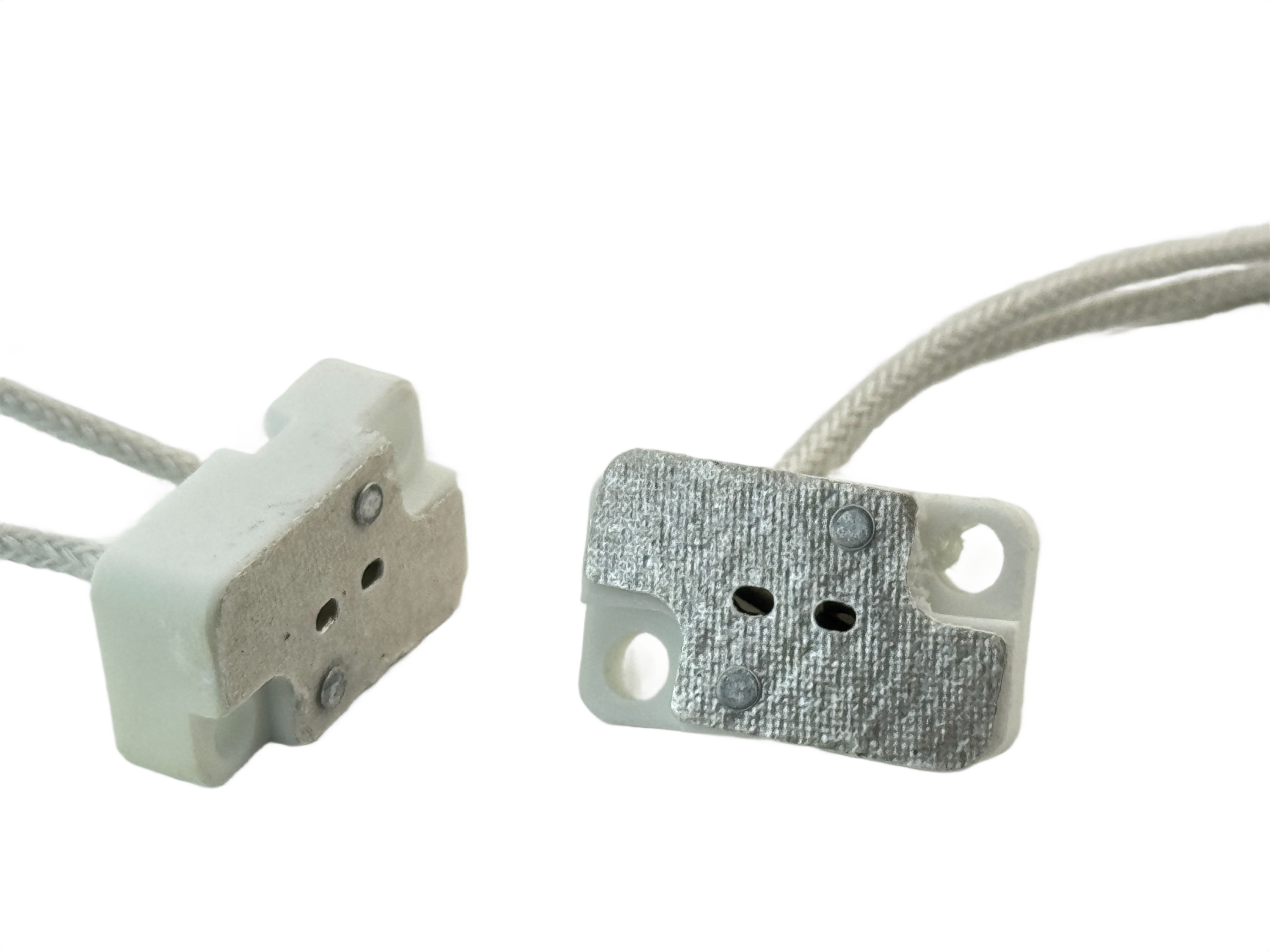 Surface mount bi-pin socket with wires product 84375