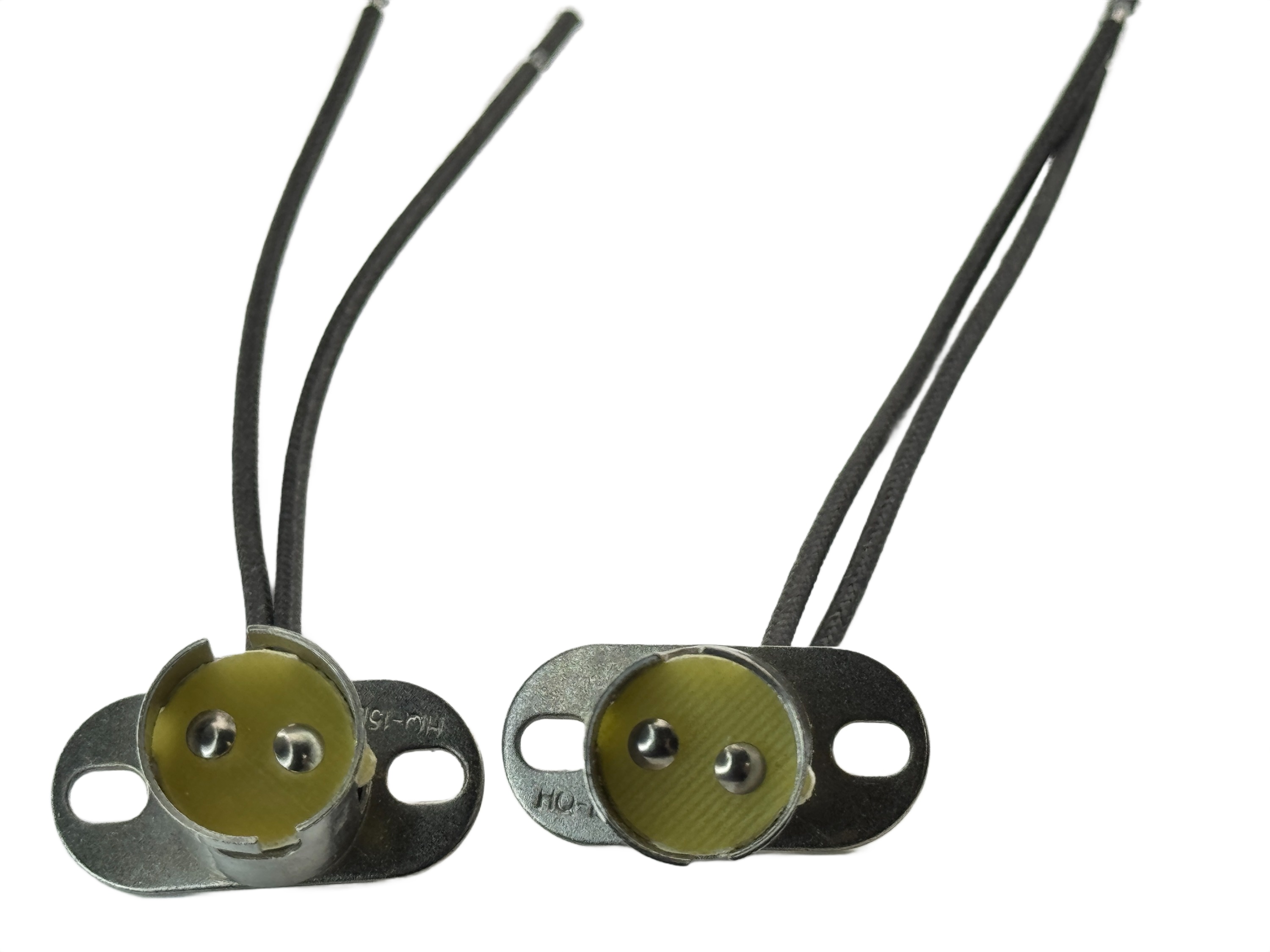 BA15D Female Socket Surface Mount Stand and Wires product 94788