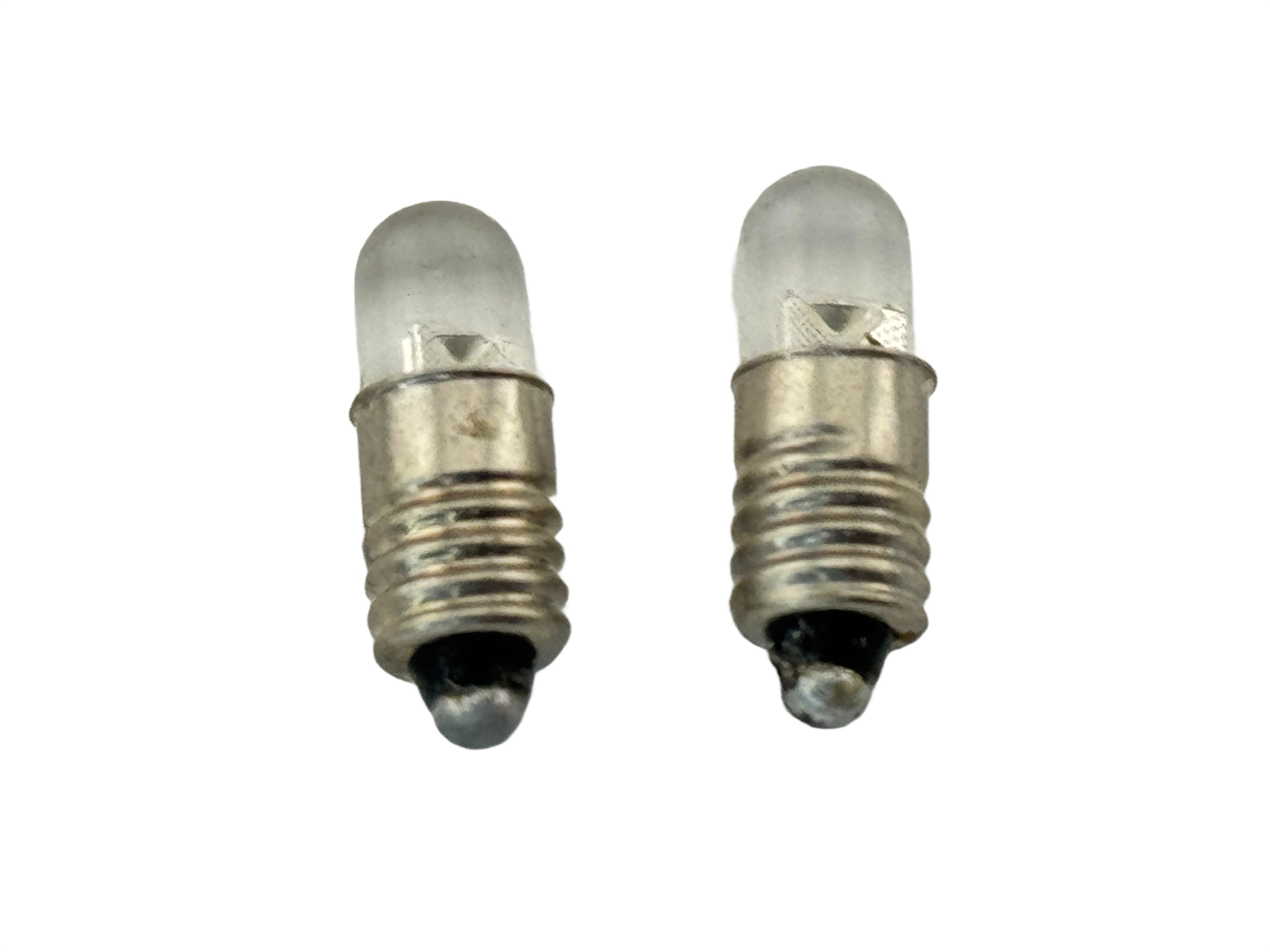Rebaydo 2pcs E5 Midget Screw LED Bulb 12 VDC T1-3/4 Dimmable
