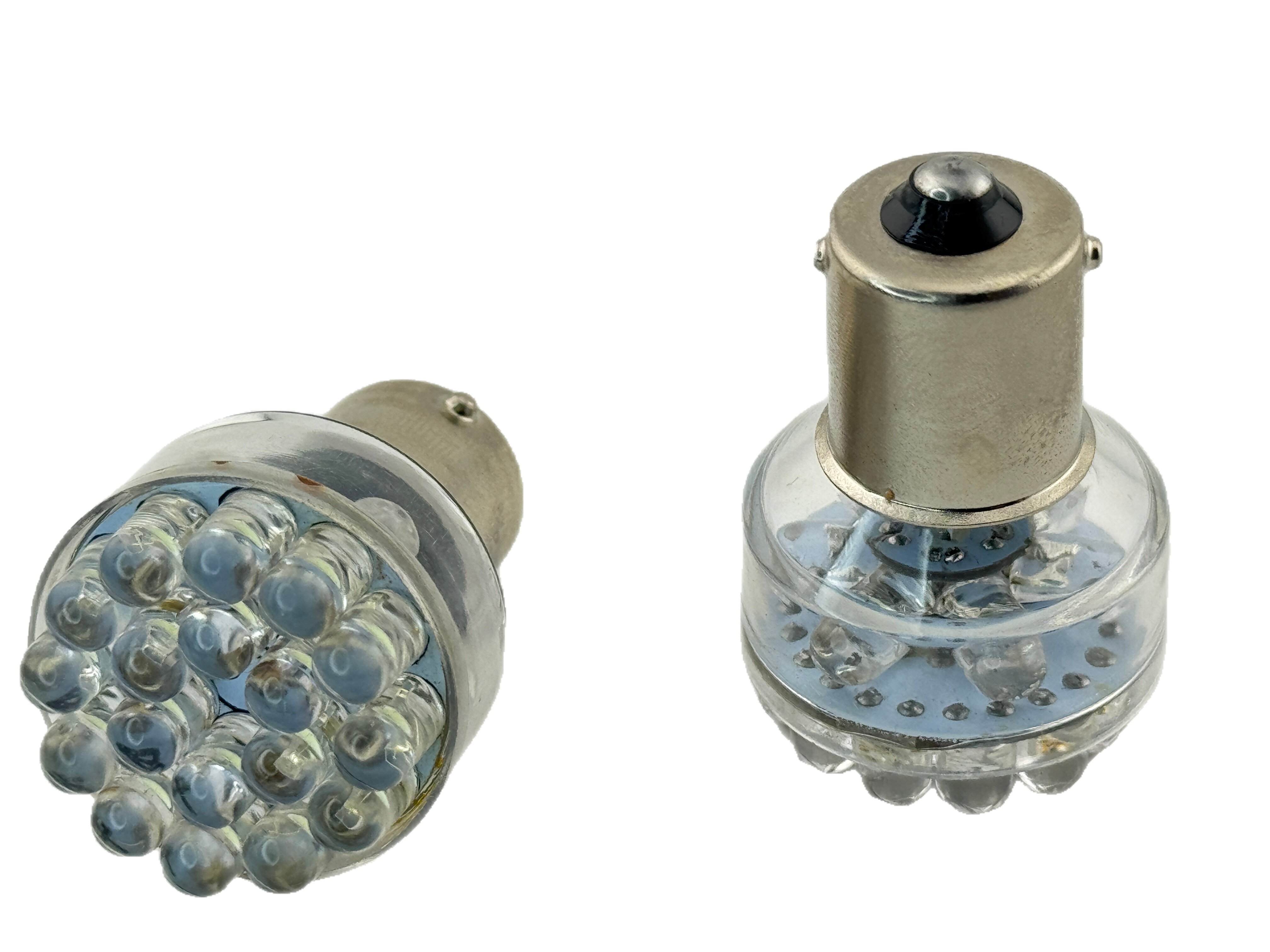 Rebaydo 2pcs S25 1129 1156 LED Bulb 6V AC or DC Single Filament