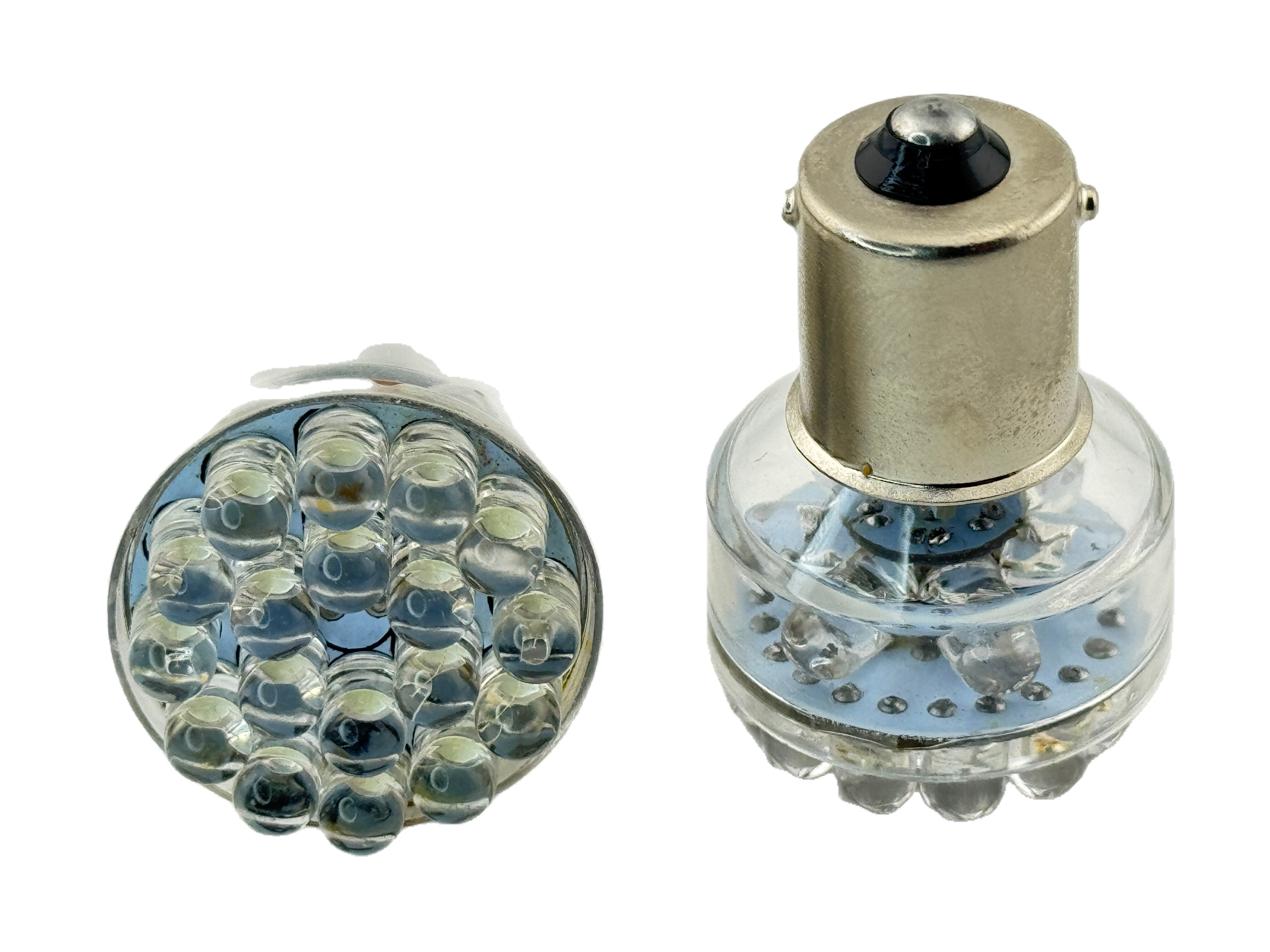 Rebaydo 2pcs S25 1129 1156 LED Bulb 6V AC or DC Single Filament