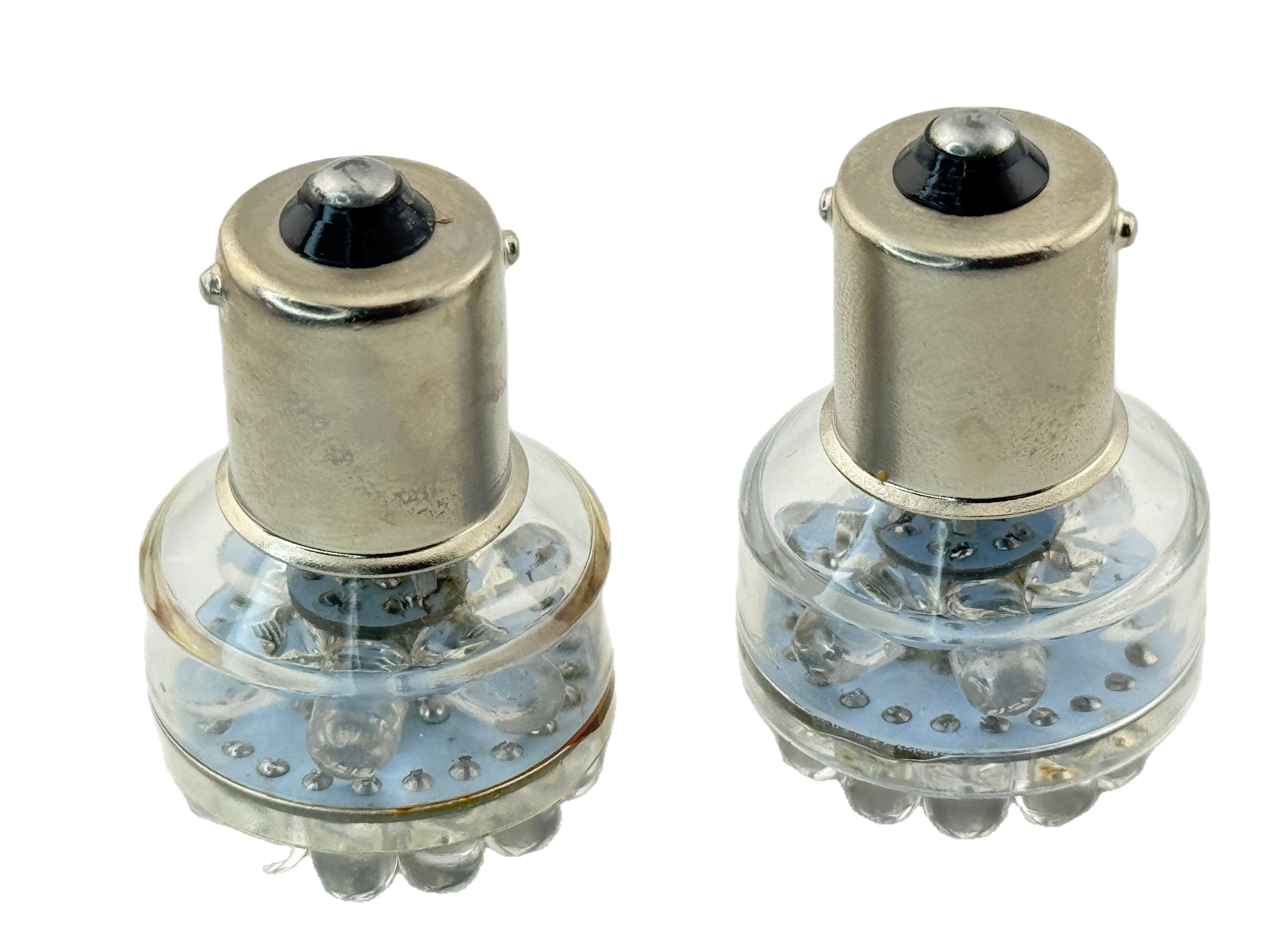 Rebaydo 2pcs S25 1129 1156 LED Bulb 6V AC or DC Single Filament