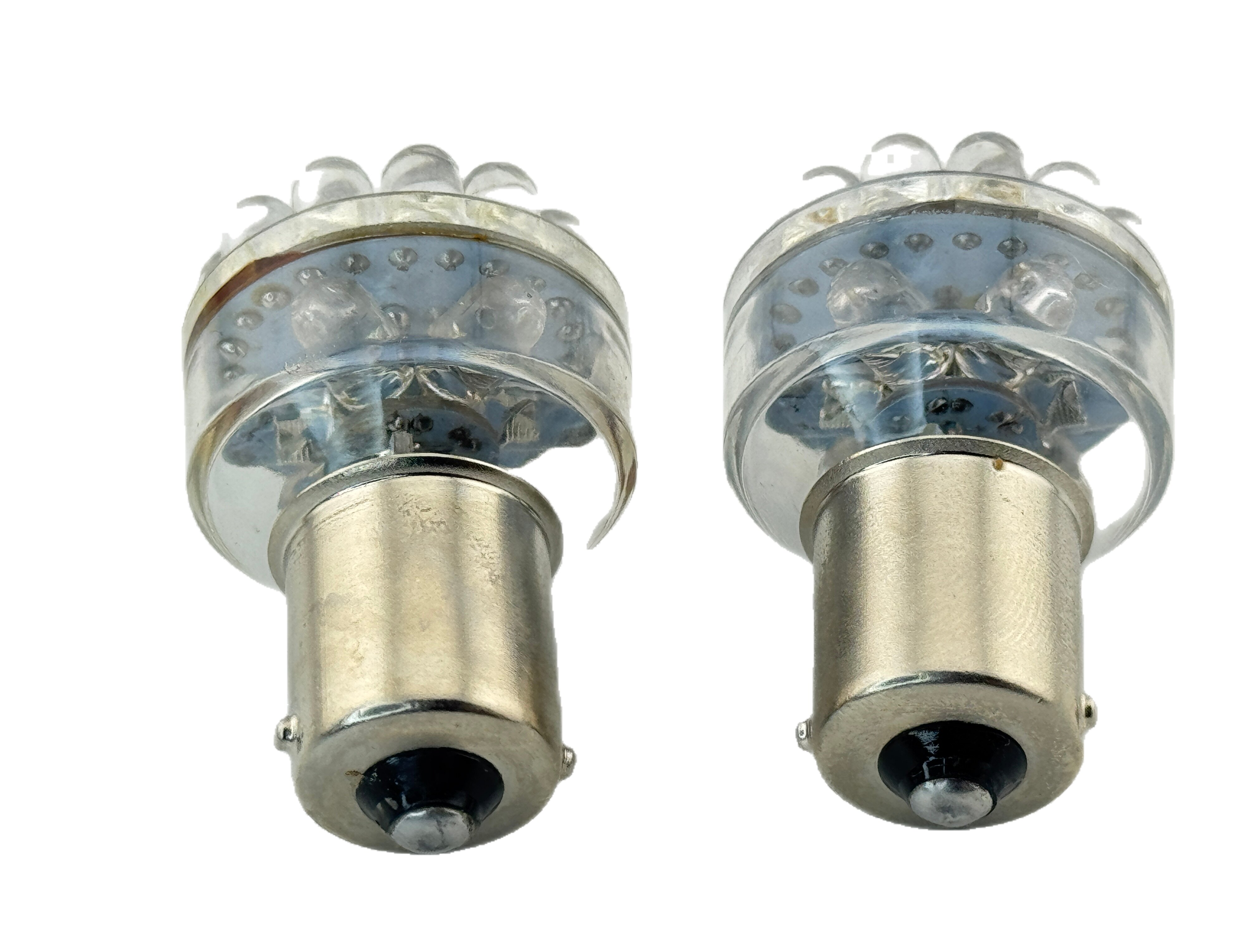 Rebaydo 2pcs S25 1129 1156 LED Bulb 6V AC or DC Single Filament