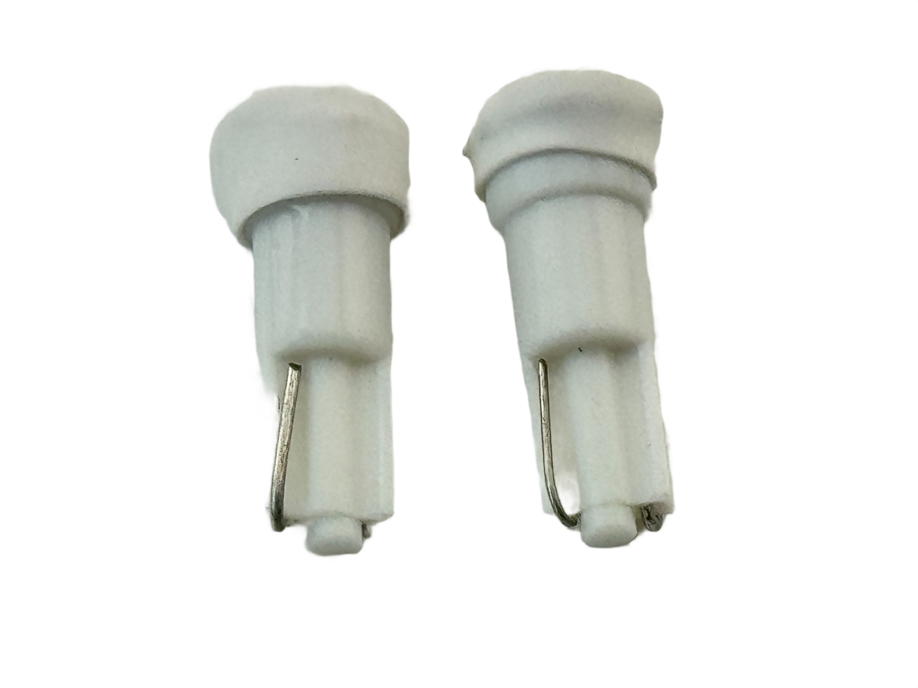 Rebaydo 2pcs Miniature Wedge T5 LED Bulb T1-3/4 12-24V DC