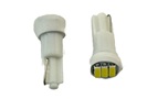 Rebaydo 2pcs Miniature Wedge T5 LED Bulb T1-3/4 12-24V DC