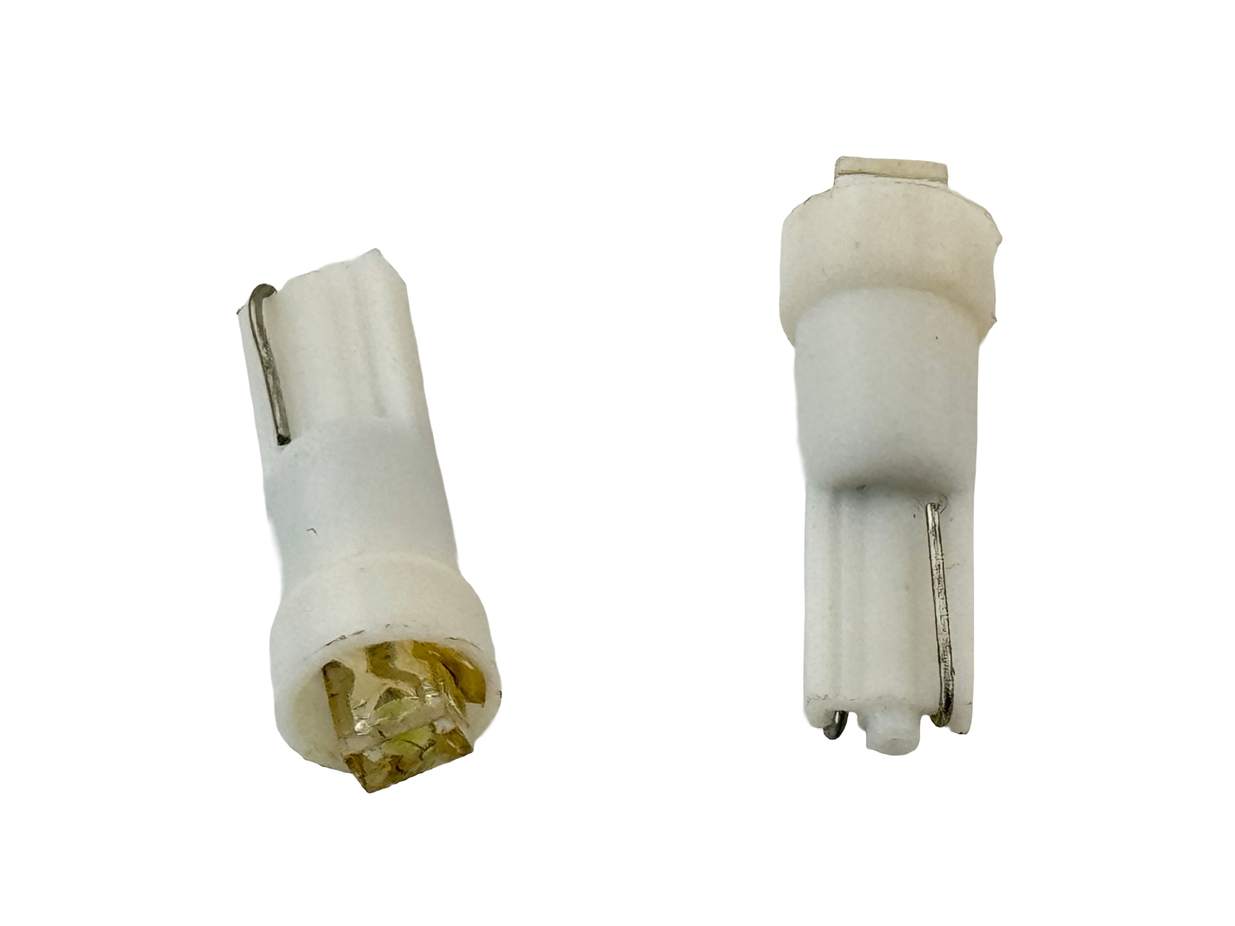 Rebaydo 2pcs 74 Led Bulb Wedge Base Square 6 to 12 VDC