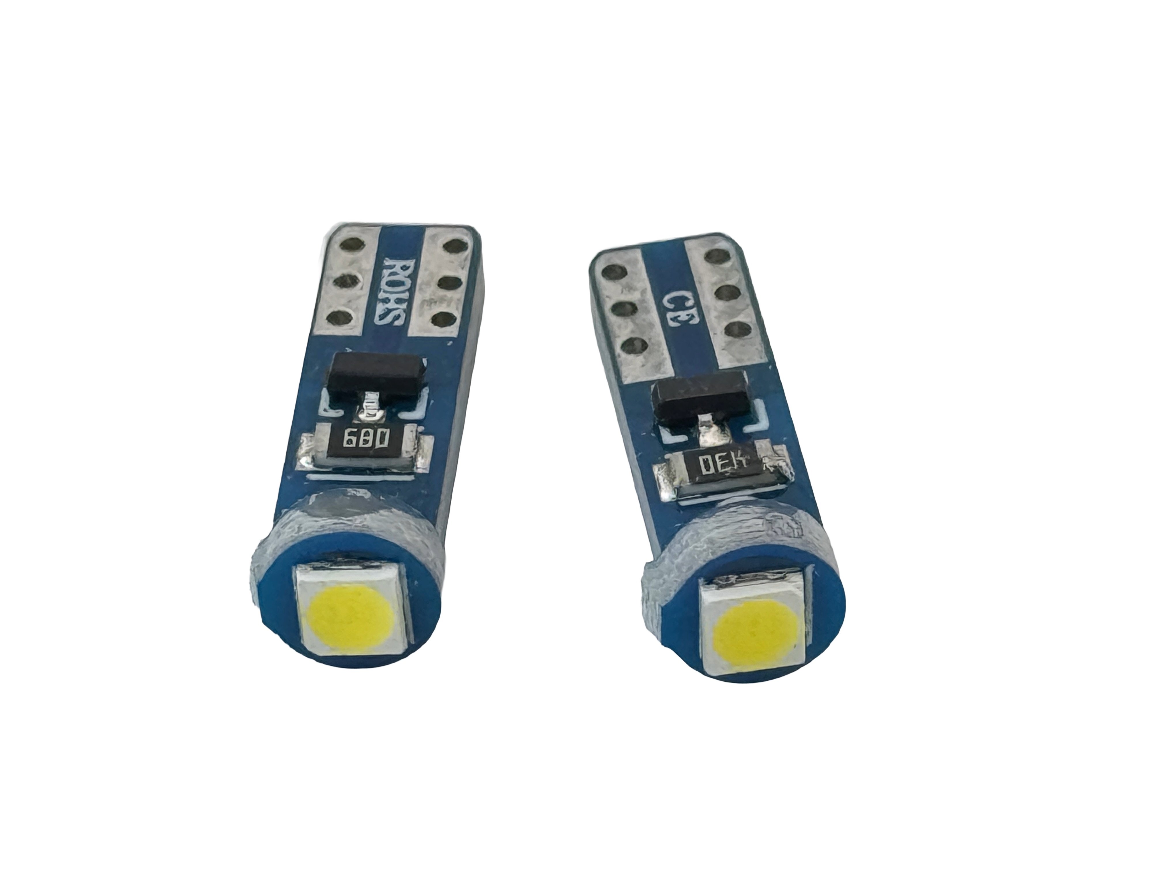 74 LED Bulb Wedge T5 3030 SMD LED 12 Volt AC No Polarity product 64778
