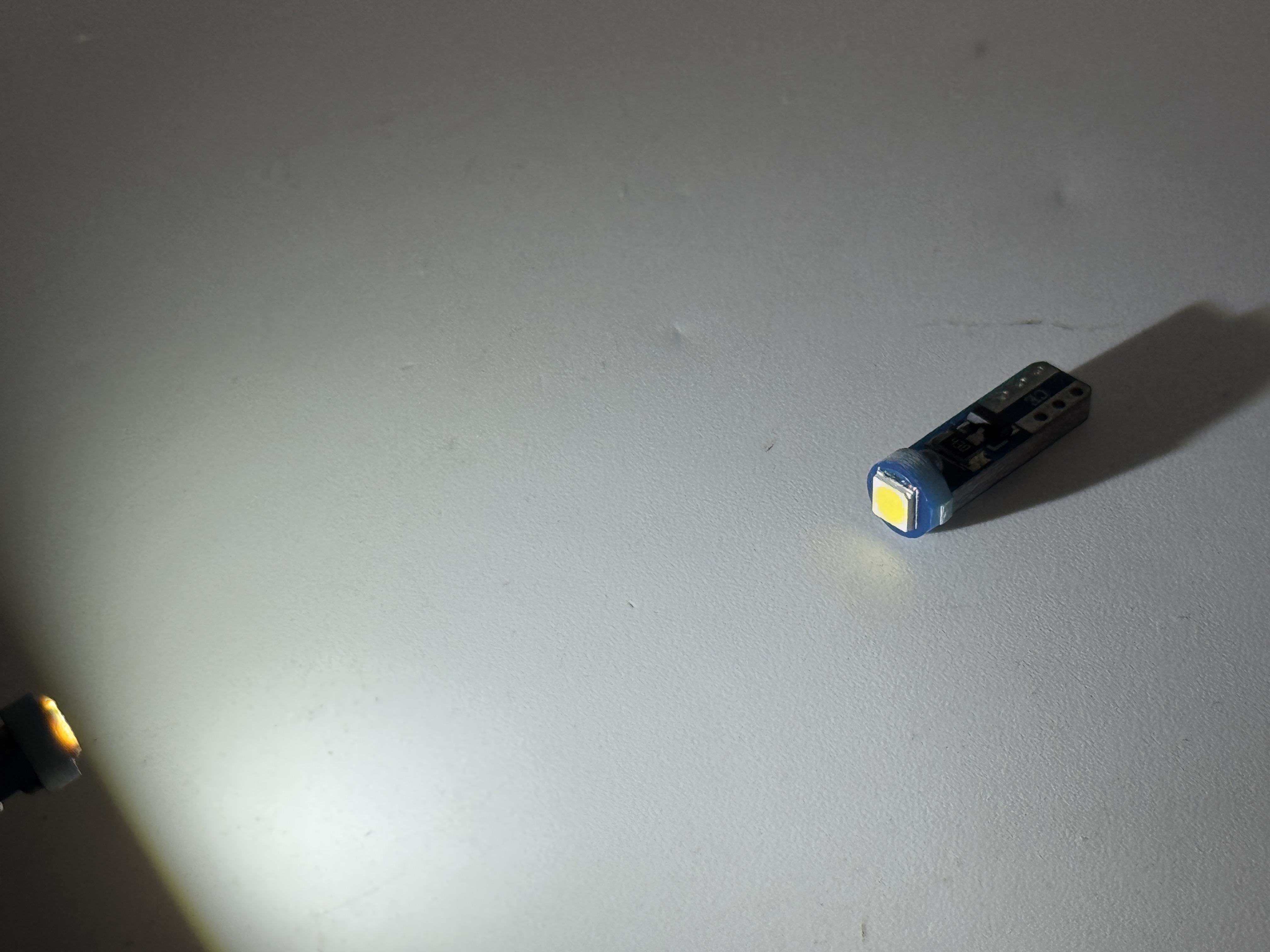 74 LED Bulb Wedge T5 3030 SMD LED 12 Volt AC No Polarity product 64778