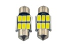 Rebaydo 2pcs Dimmable LED Festoon 12V AC/DC 3 Watt Ultra Bright 1-1/4