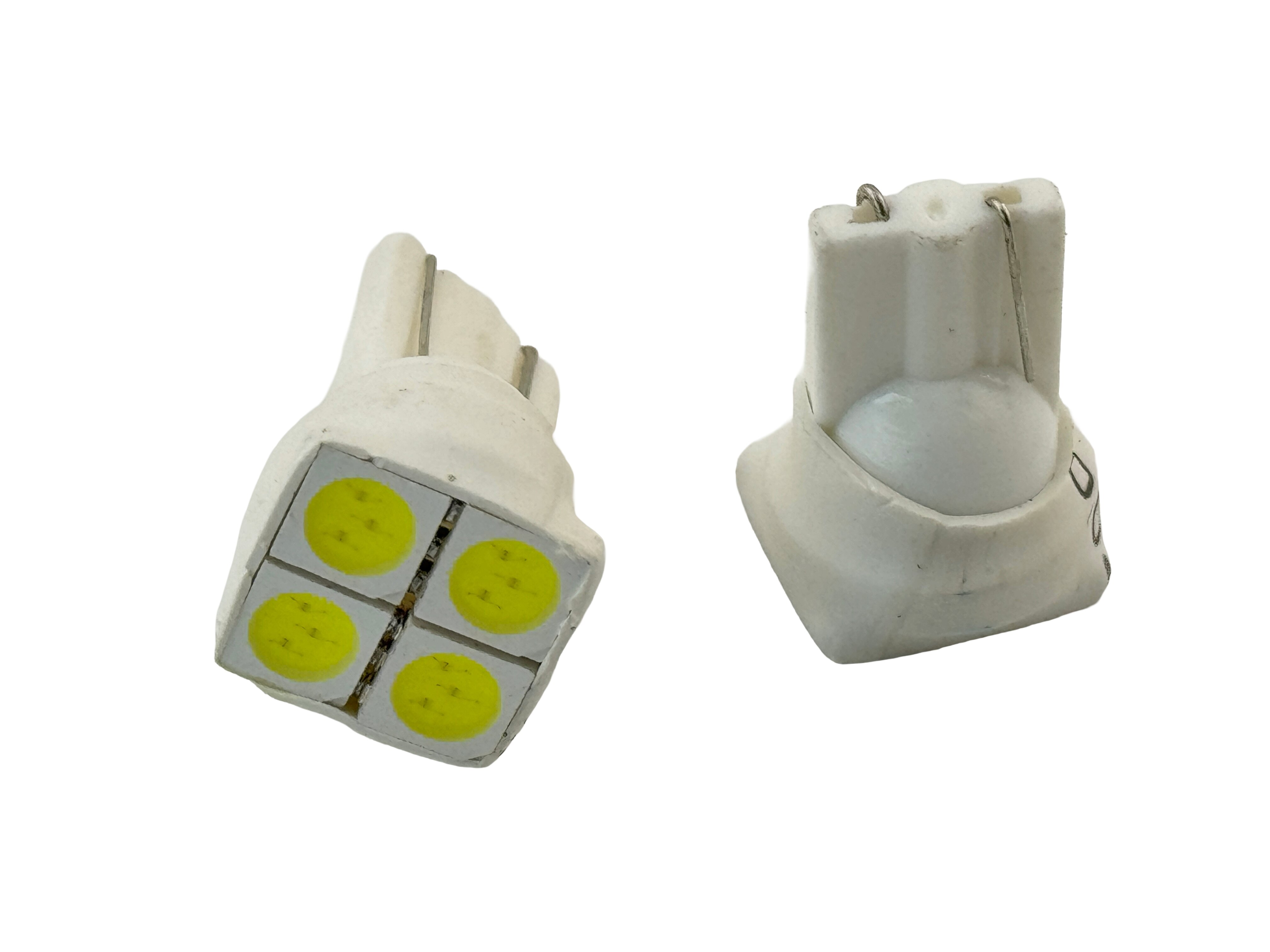 Rebaydo 2pcs Dimmable T10 Wedge LED Light 12VDC 