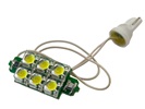 Rebaydo 2pcs T10 Super Flux Custom 6 LED Light 12V AC/DC 