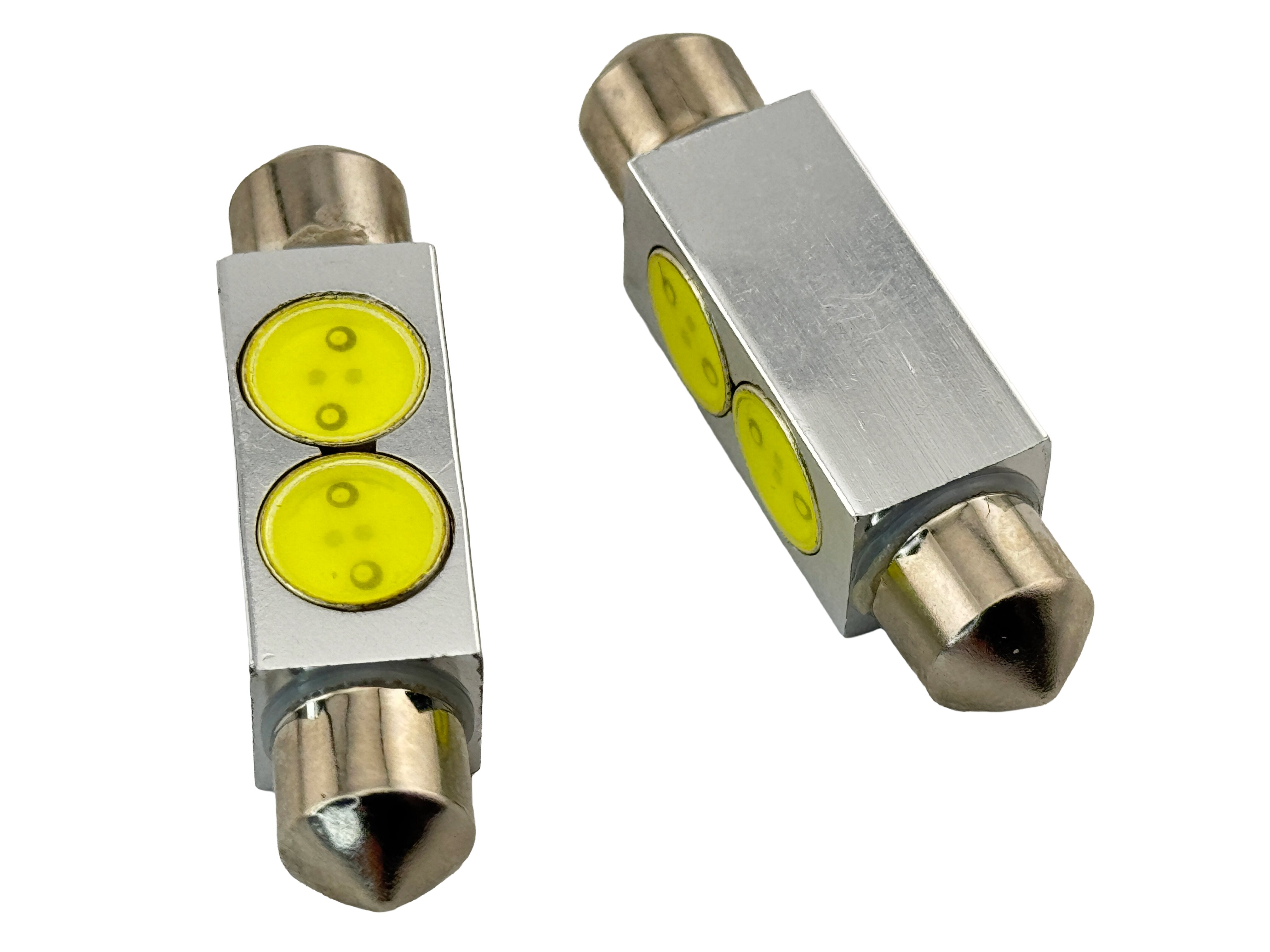 Festoon Two 1 Watt LED Light Bulb 1 and 3/4 Inches or 41 millimeter 34235