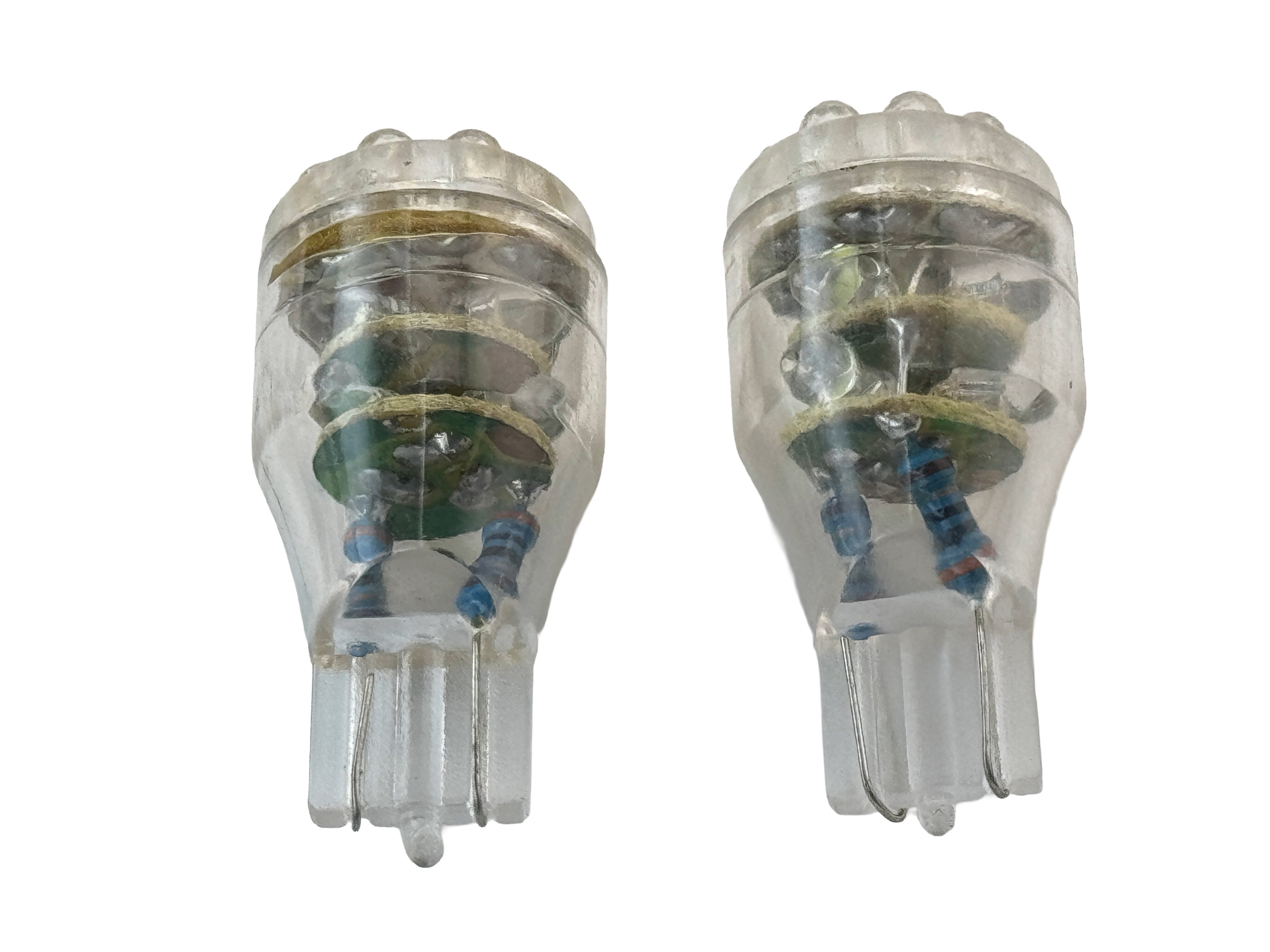 Rebaydo 2pcs Dimmable T15 Wedge LED Bulb 12VDC
