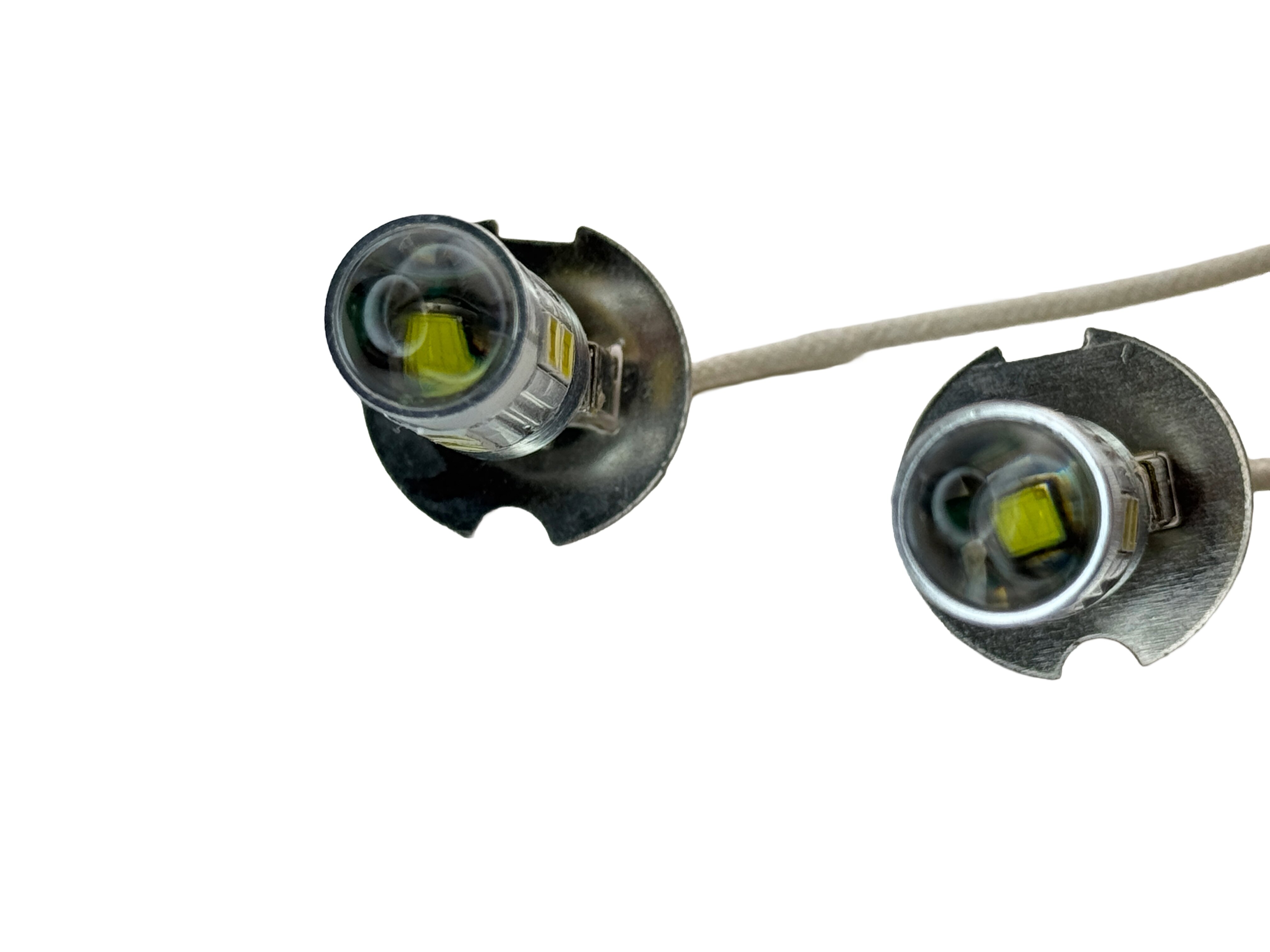 Rebaydo 2pcs H3 LED Driving/Fog Light 12-24V AC/DC