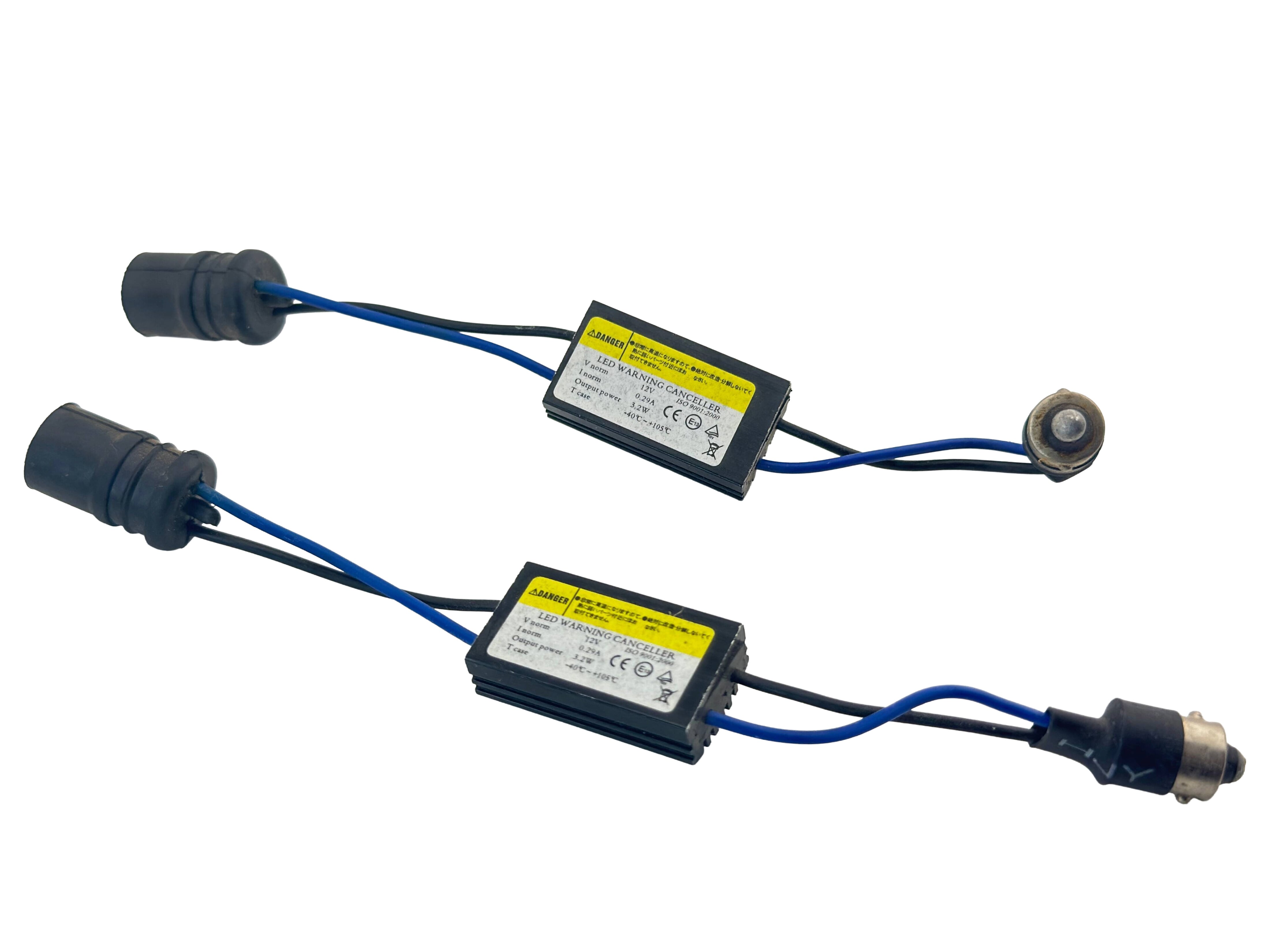 LED CanBus BA9S Male To T10 Wedge Female Decoder 12 VDC product 57847